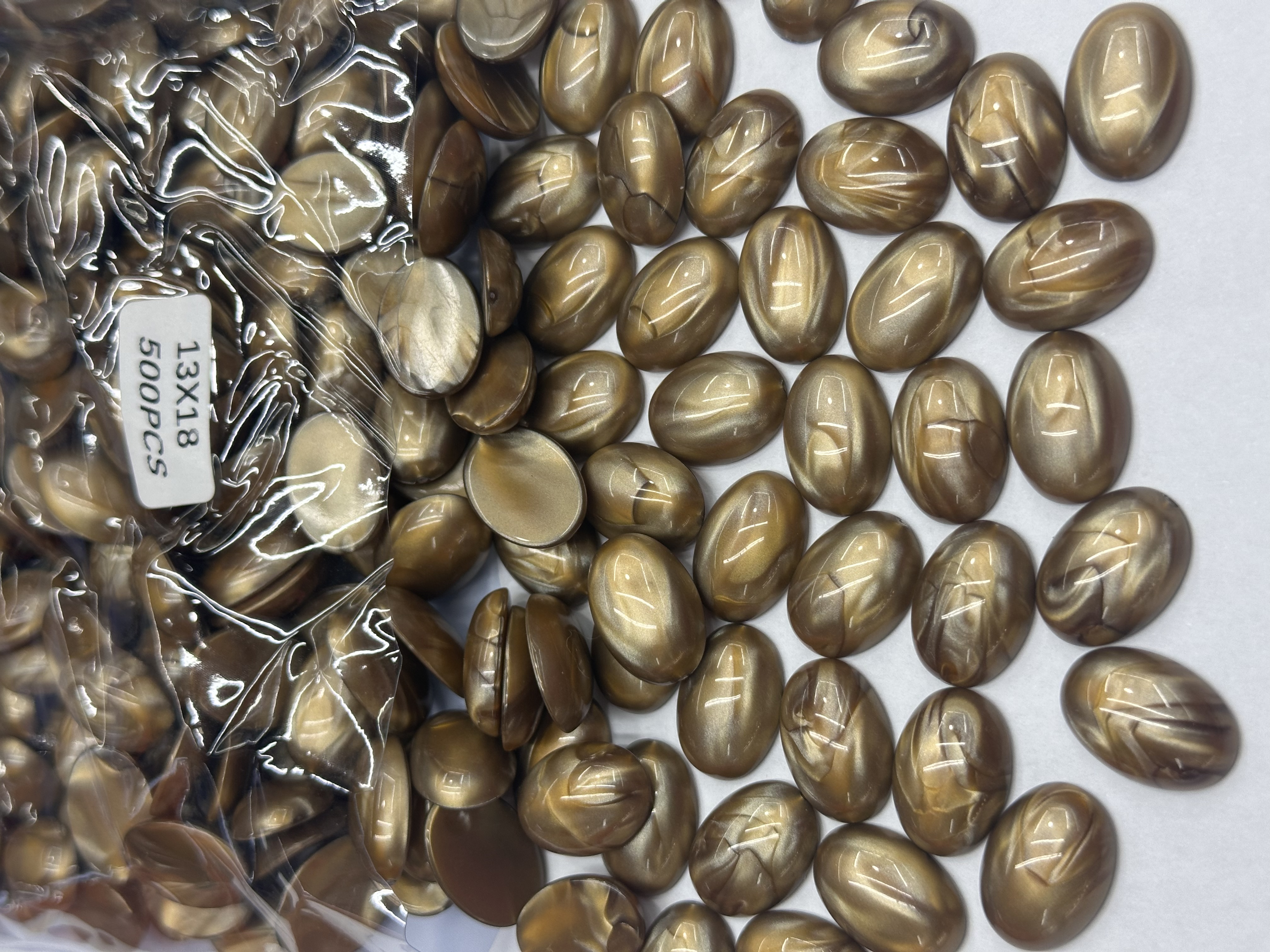 18*25椭圆 饰品配饰 服装造型设计配饰 鞋子装饰 DIY饰品系列 详情图2