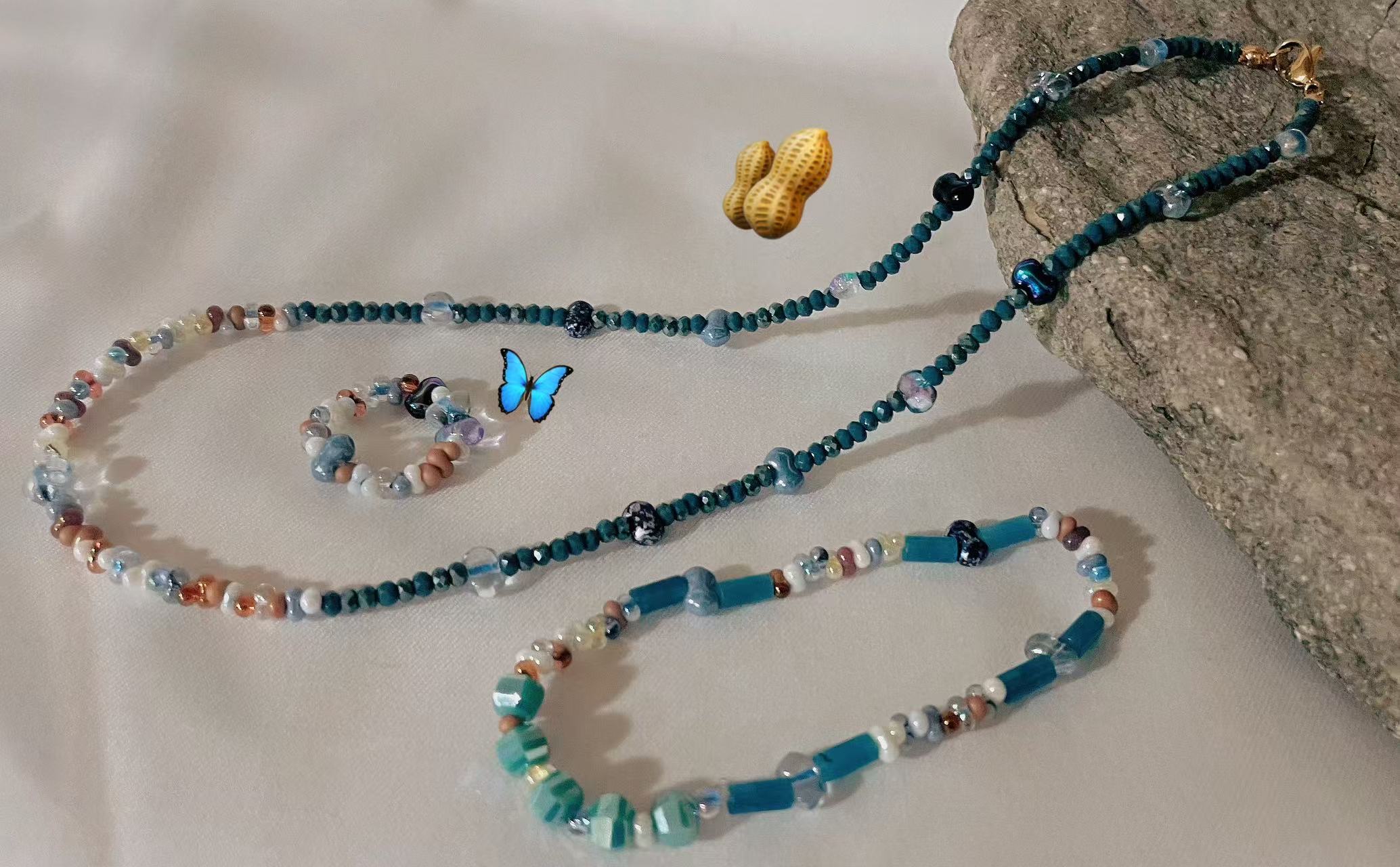 简约时尚饰品手链项链情侣学生百搭潮流配饰女款男款简约风格饰品手链简约详情2