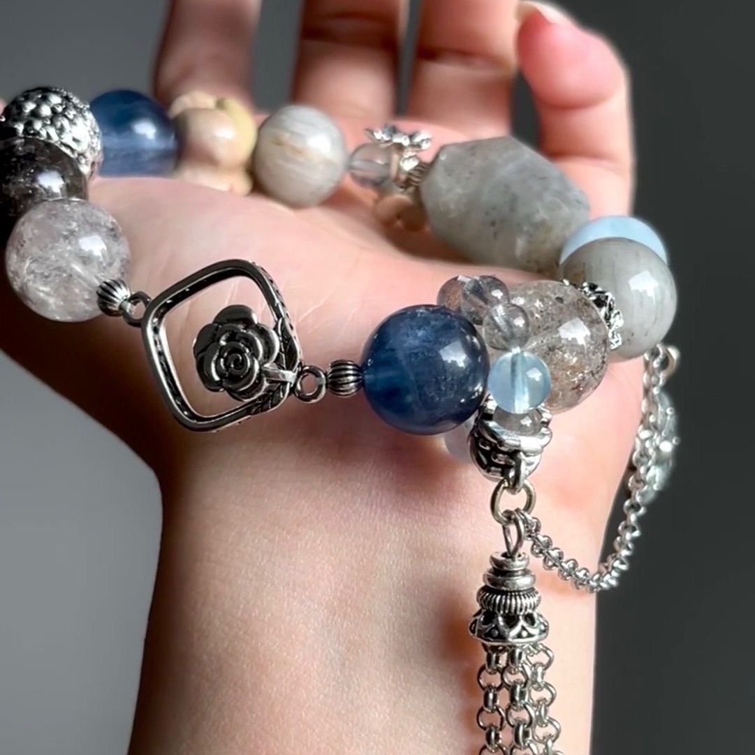 合金 diy饰品窗花双吊 吊坠发簪复古手链材料项链镂空花朵串珠细节图