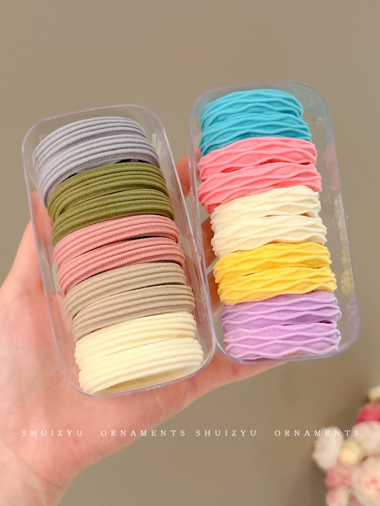 Children's hair tie 2025 New style hair tie rubber band Girls' high ponytail hair tie high elasticity won't damage hair bands and hair accessories detail image 4