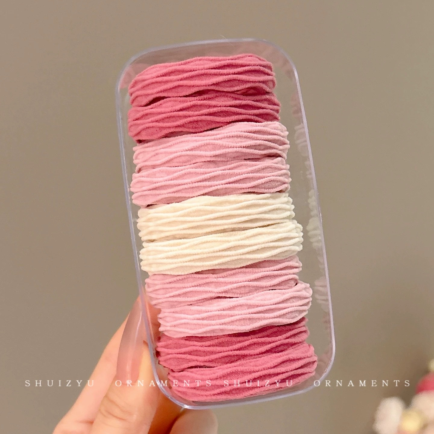 Children's hair tie 2025 New style hair tie rubber band Girls' high ponytail hair tie high elasticity won't damage hair bands and hair accessories Item Picture