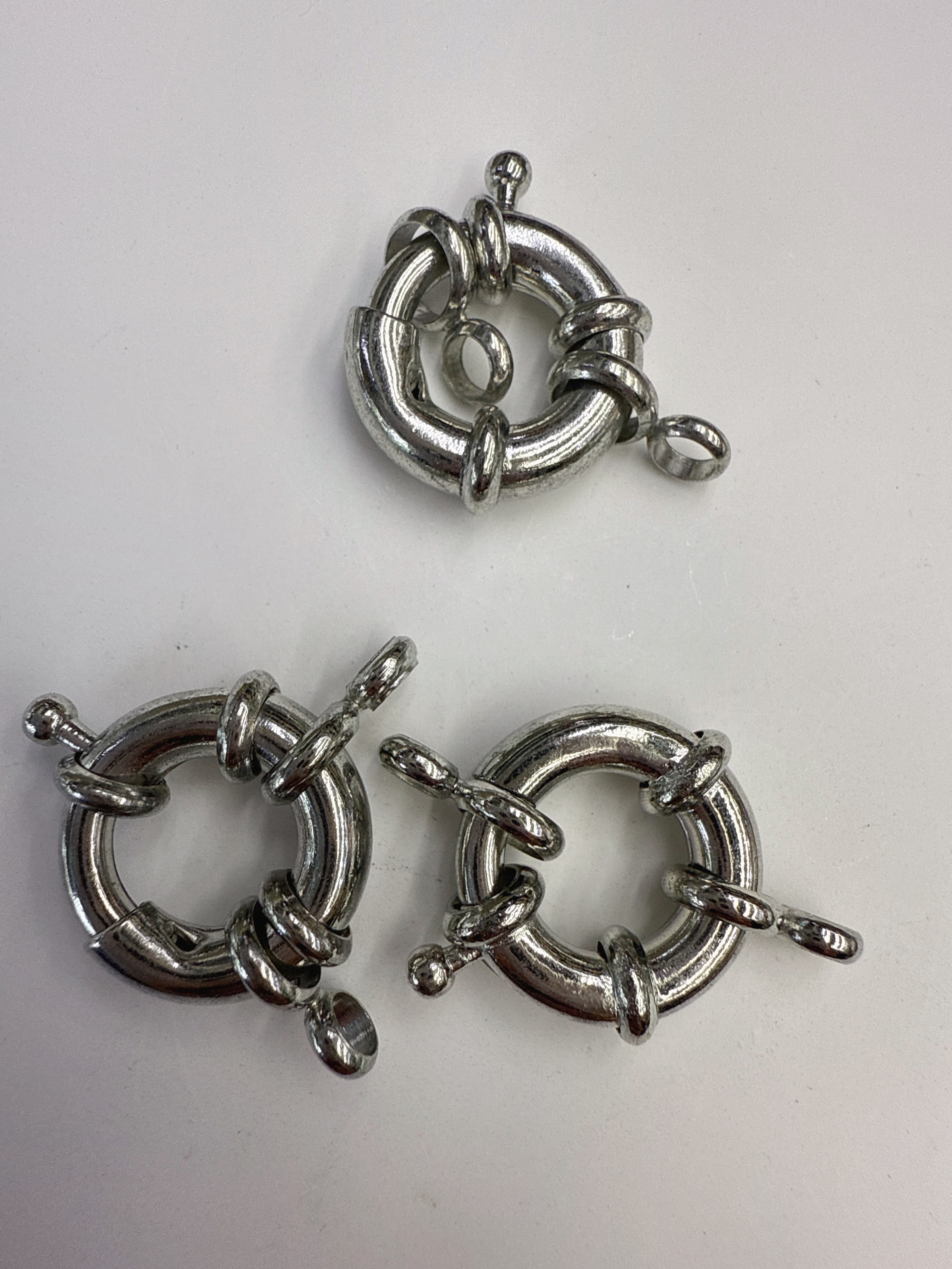 Spring buckle # Steering wheel buckle # Sailor buckle # diy handmade accessories for necklaces and bracelets details Picture
