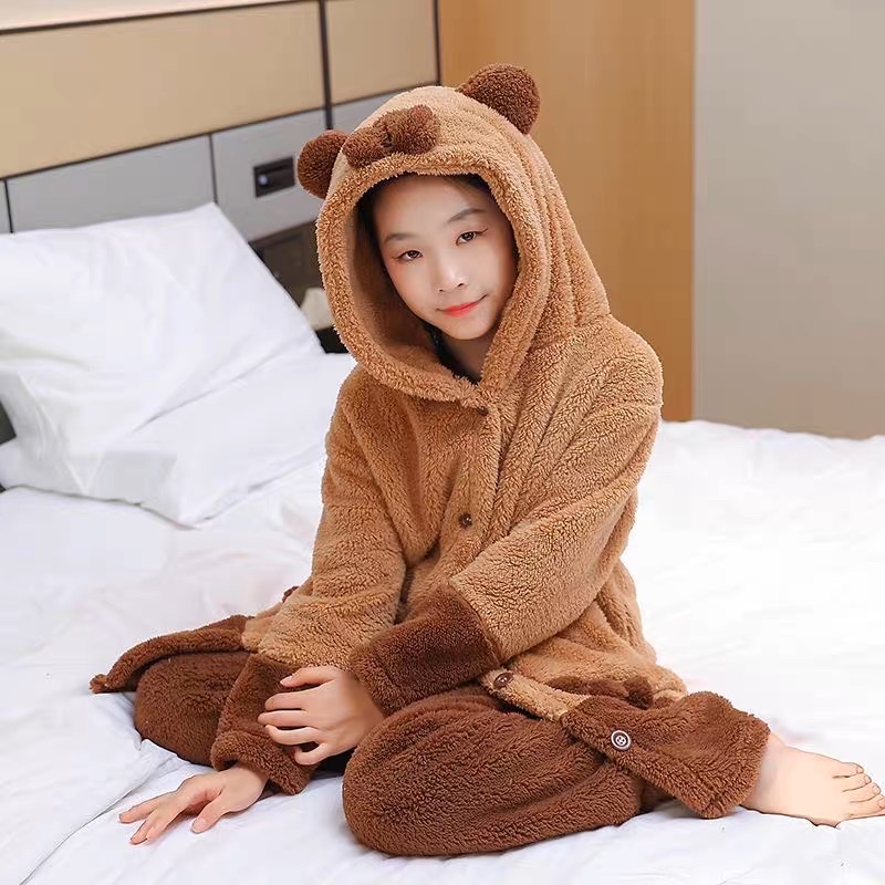 情侣家居服实物图