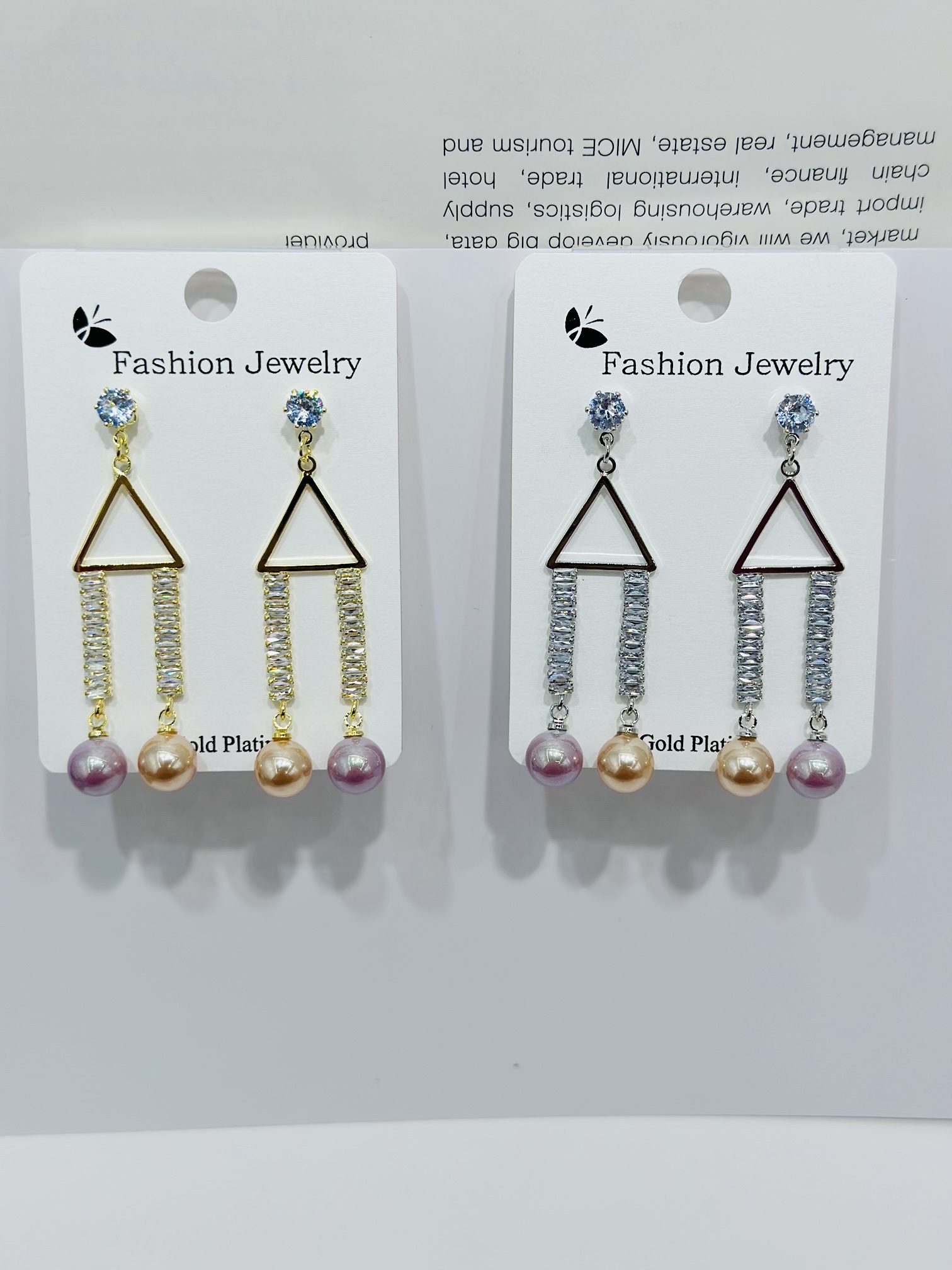 饰品耳饰耳钉珍珠耳环滴油款简约优雅气质百搭时尚潮流配饰女款耳钉详情图4