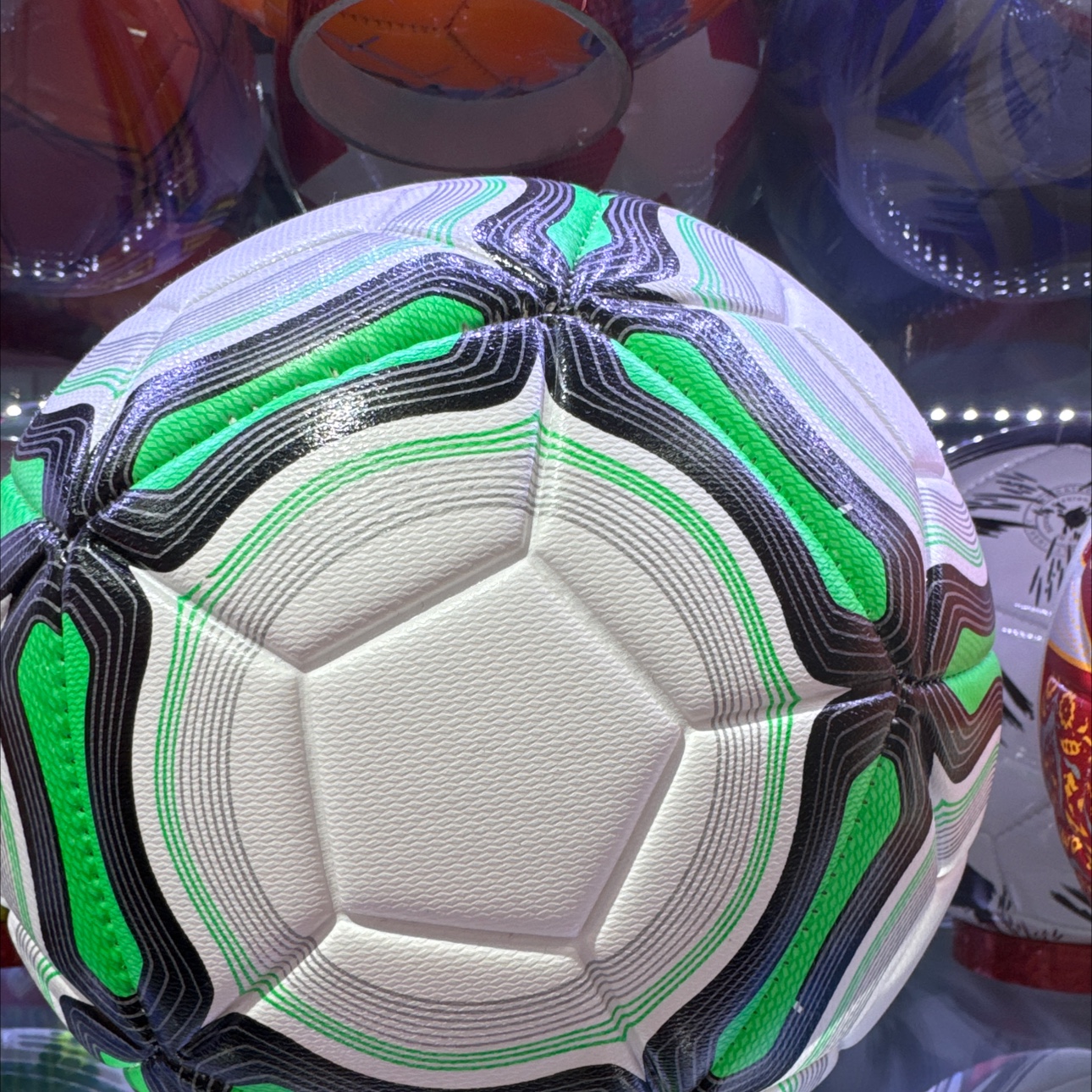 弹力球EVA飞球玩具减压球儿童篮球运动益智休闲娱乐适合室内外游戏球详情图3