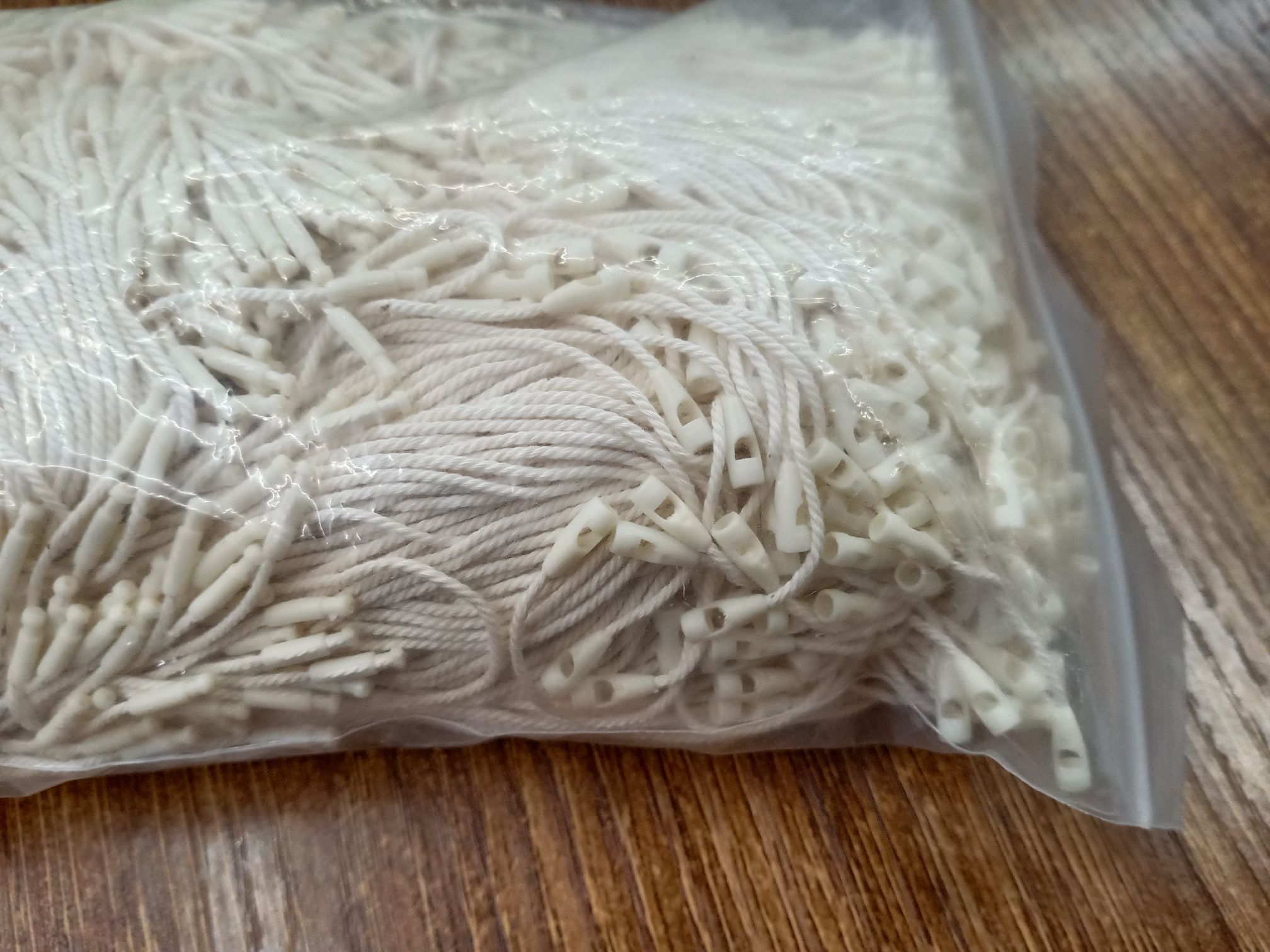 通用吊粒蜡线挂绳方块吊牌标签绵绳