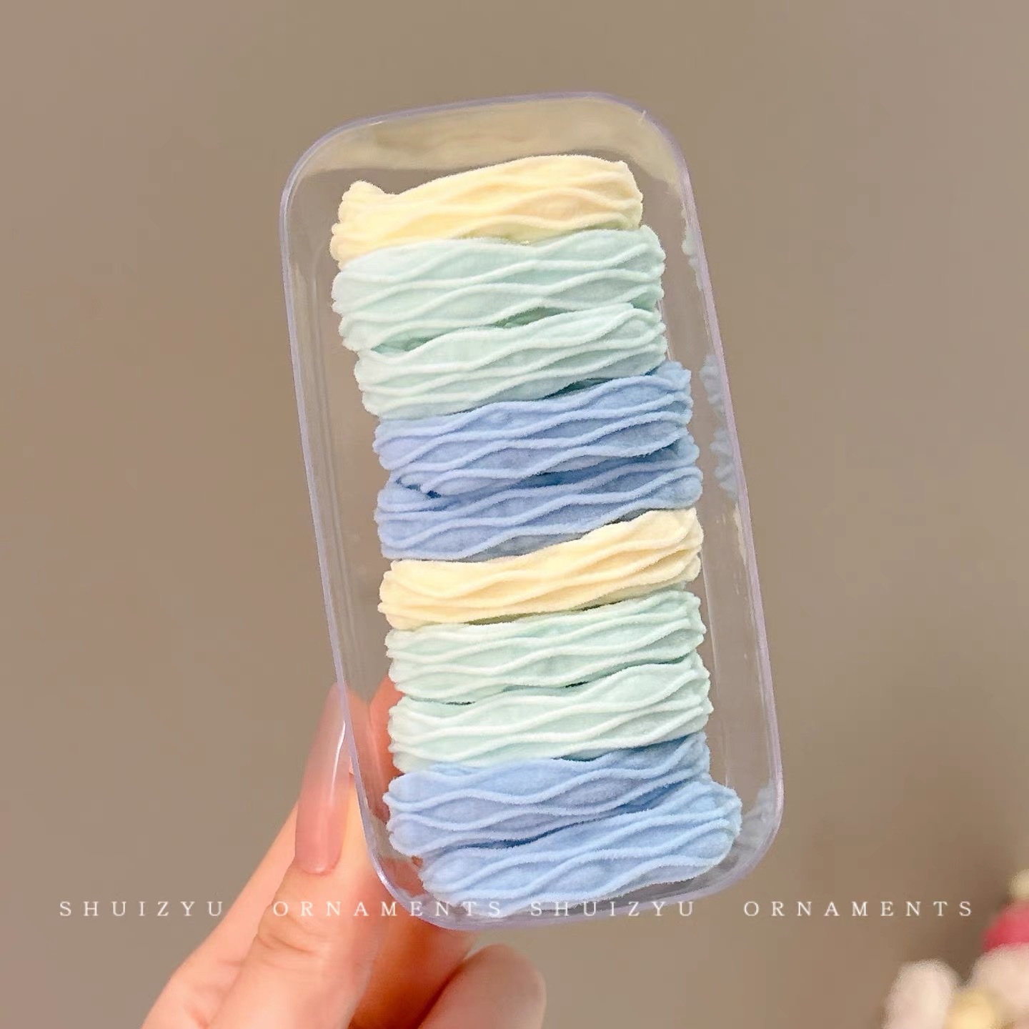 Children's hair tie 2025 New style hair tie rubber band Girls' high ponytail hair tie high elasticity won't damage hair bands and hair accessories Application Scenario