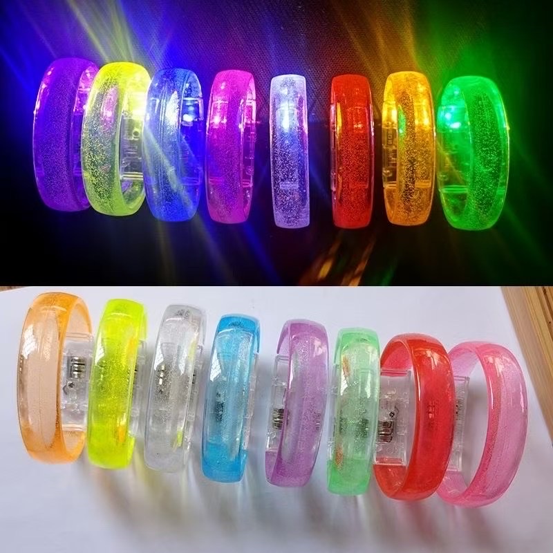 Luminous bubble acrylic bracelet detail image 5