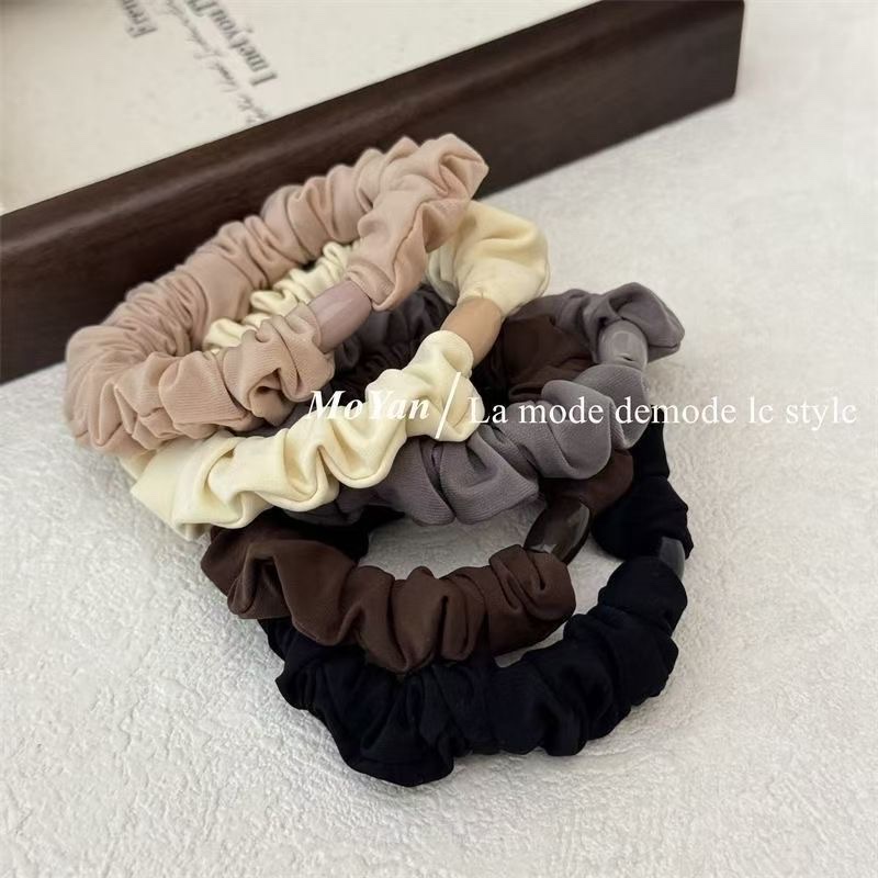 A variety of Korean-style hair ties and headbands for women, children, simple and fashionable hair accessories, and headbands are available for selection detail image 2
