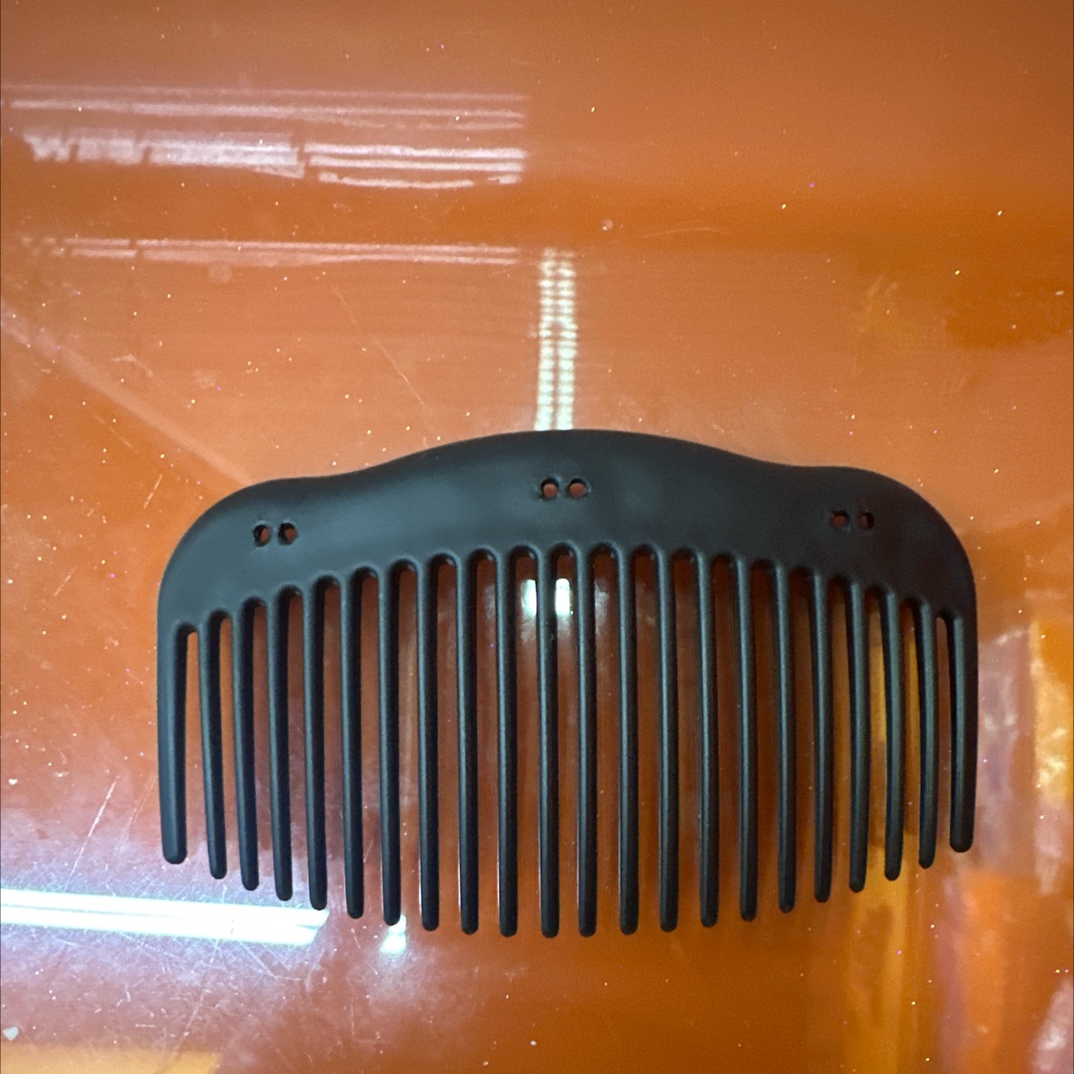 20齿发梳黑D I Y手工梳