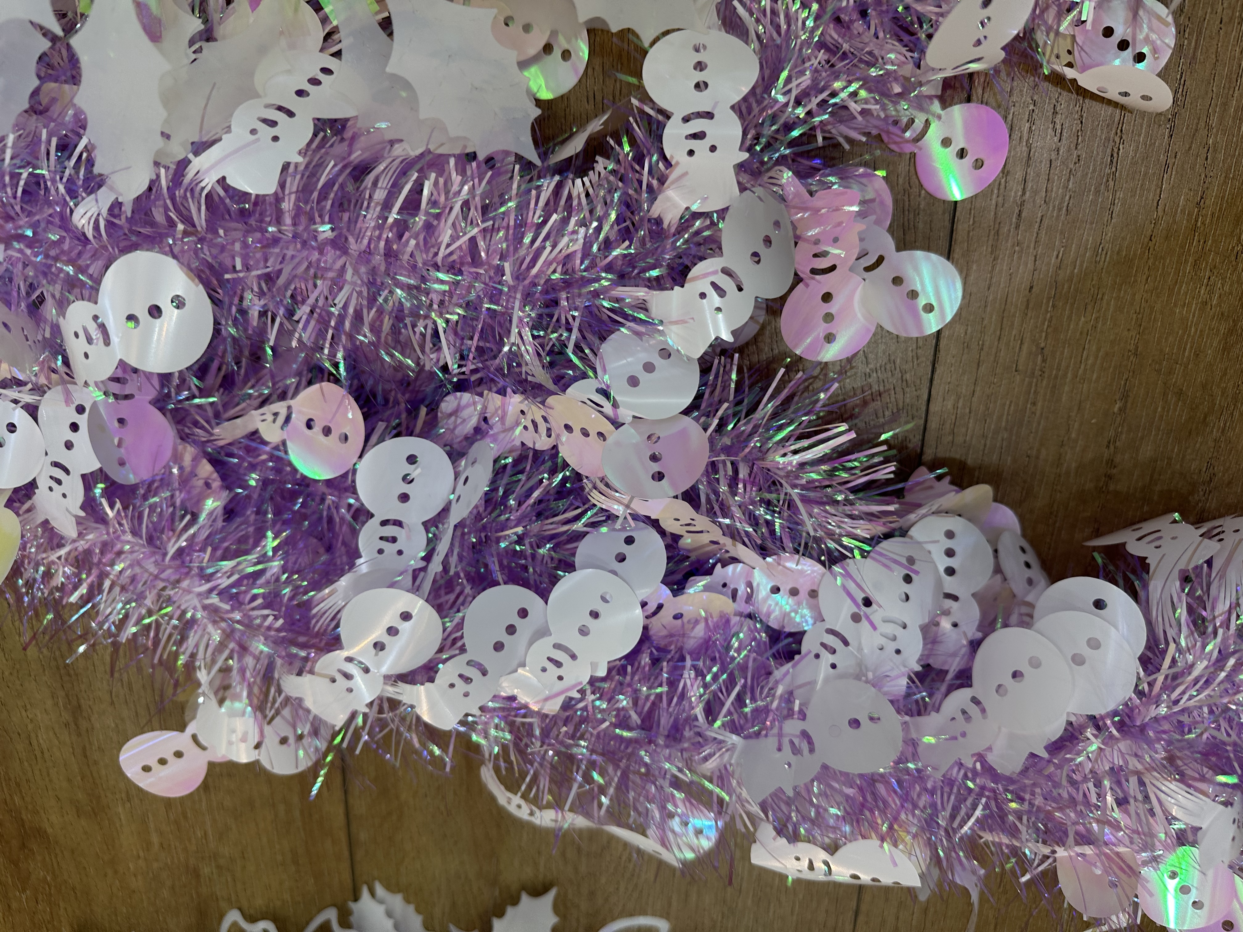 圣诞节装饰品彩条拉花挂件详情图3