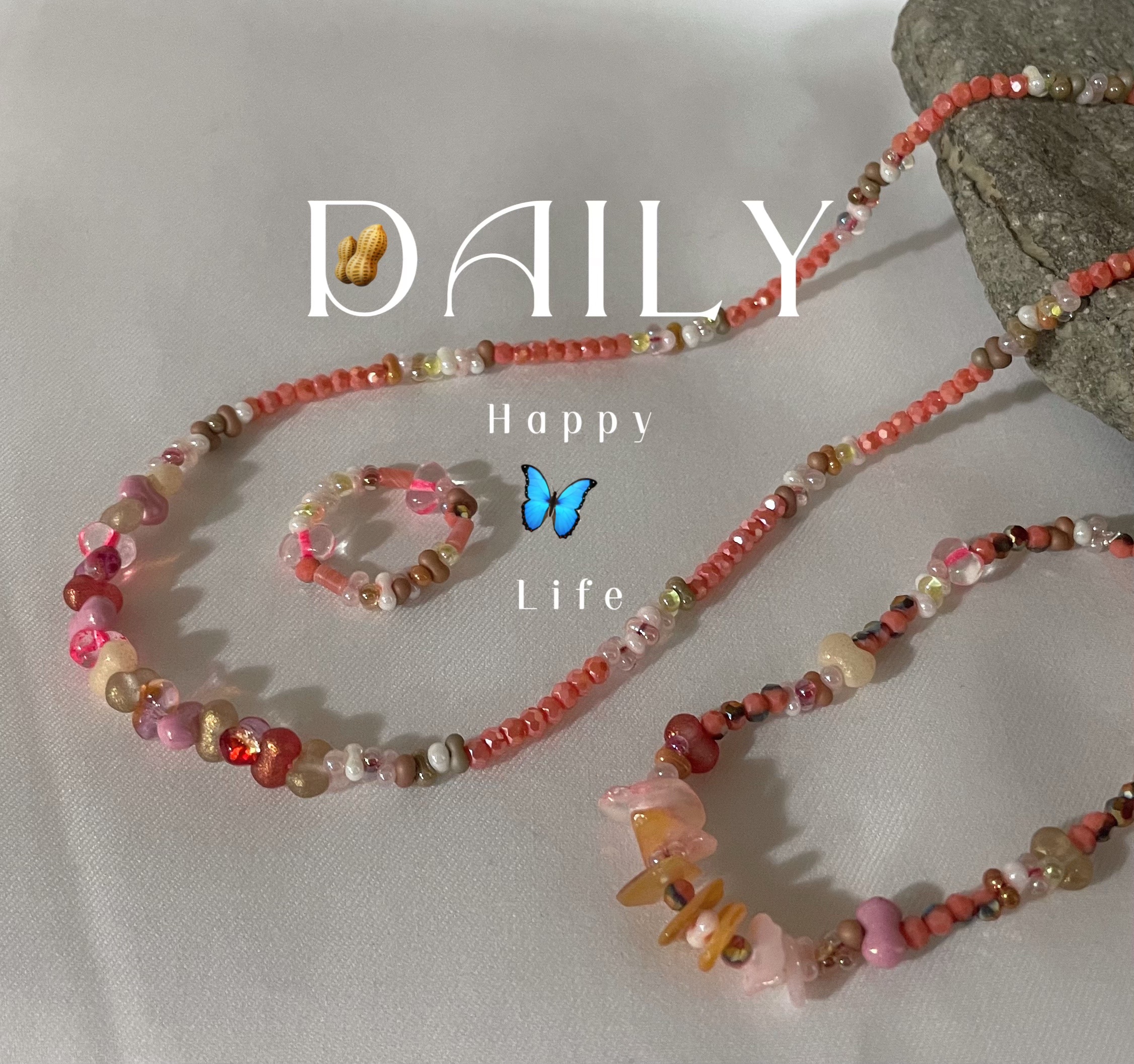 简约时尚饰品手链项链情侣学生百搭潮流配饰女款男款简约风格饰品手链简约详情6