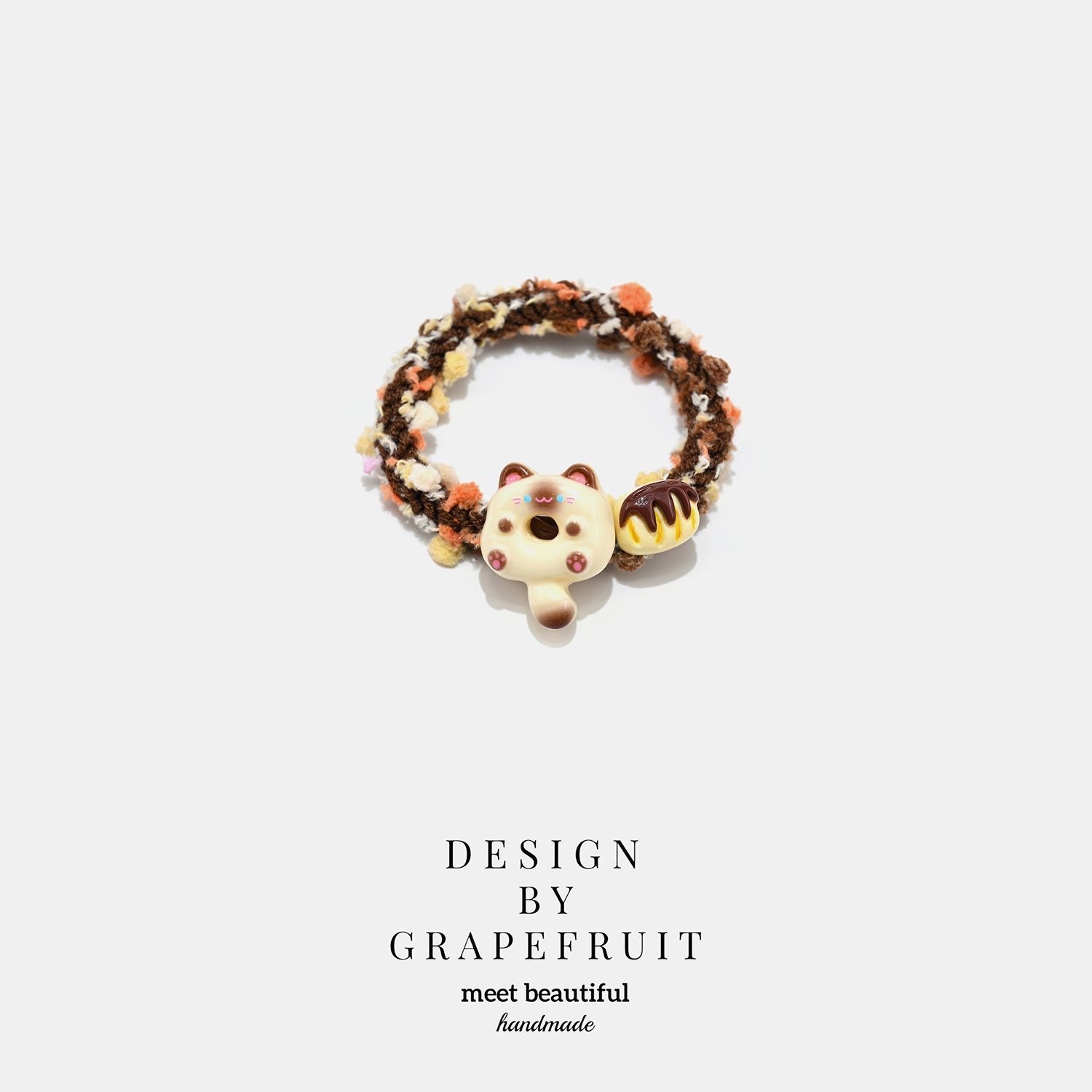 Korean-style women's hair tie, spliced headband, children's simple and fashionable hair accessory, versatile and trendy women's hair tie, women's spliced Korean-style headband, children's spliced Korean-style headband, simple and fashionable detail image 7