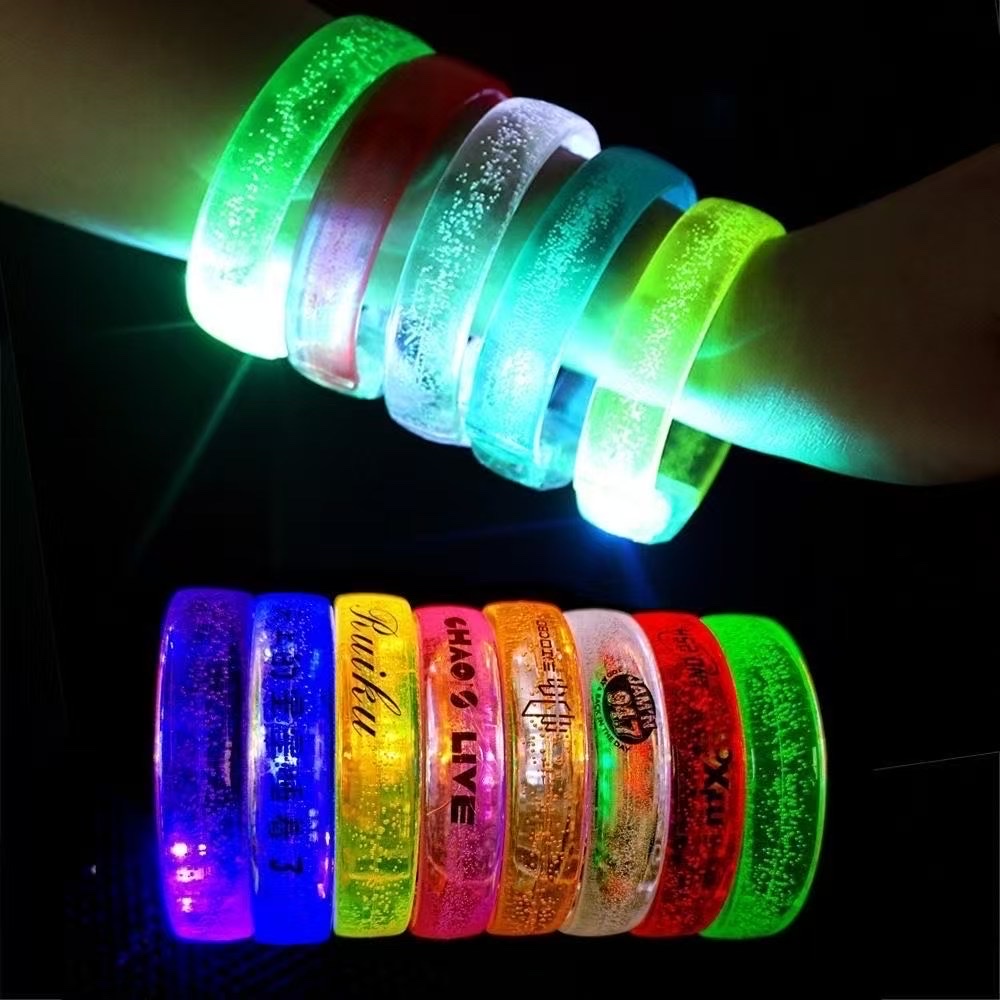 Luminous bubble acrylic bracelet detail image 6