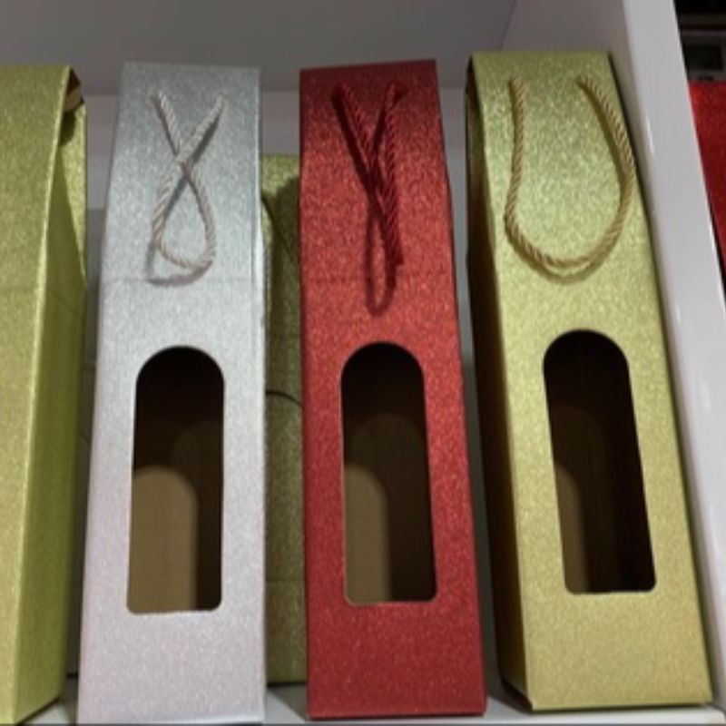 创意金葱粉 包装袋 生日礼品打包手提袋金色纸袋包装纸袋