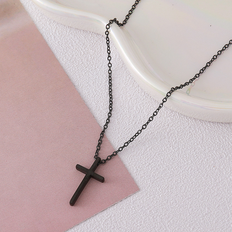 不锈钢项链18k金饰品时尚简约百搭女款首饰品礼物详情图4