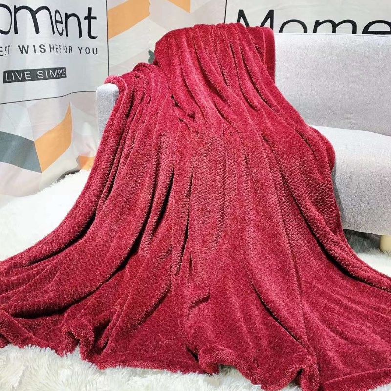 厂家直销毯子新款批发零售毛毯毯子素色毛毯 联系下单选款珊瑚绒毛毯