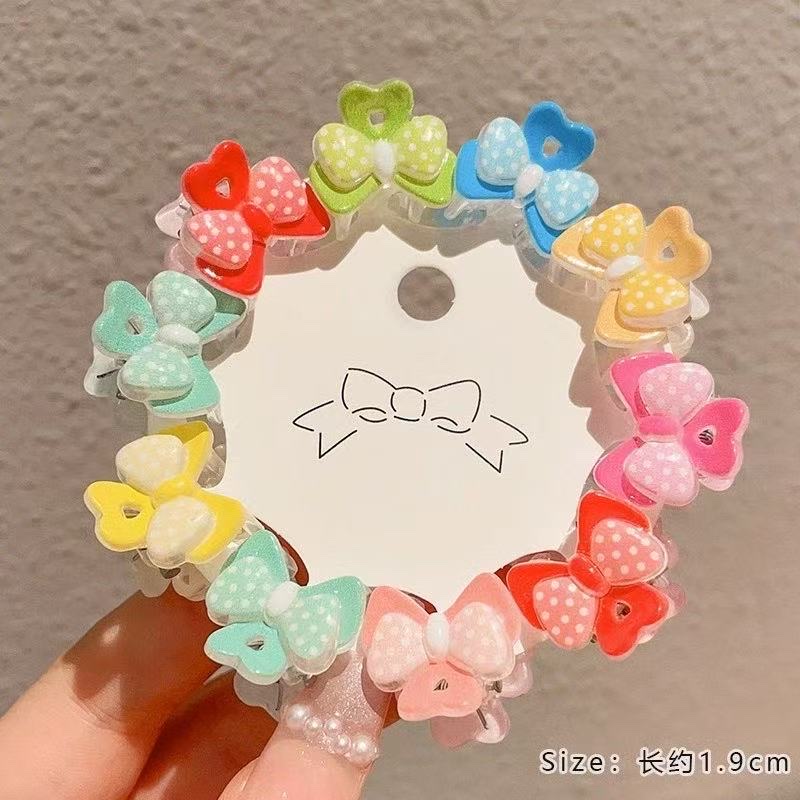 儿童夹子发圈皇冠套装夏季可爱发饰儿童发饰套装宝宝发夹儿童头饰组合儿童发饰套装发圈