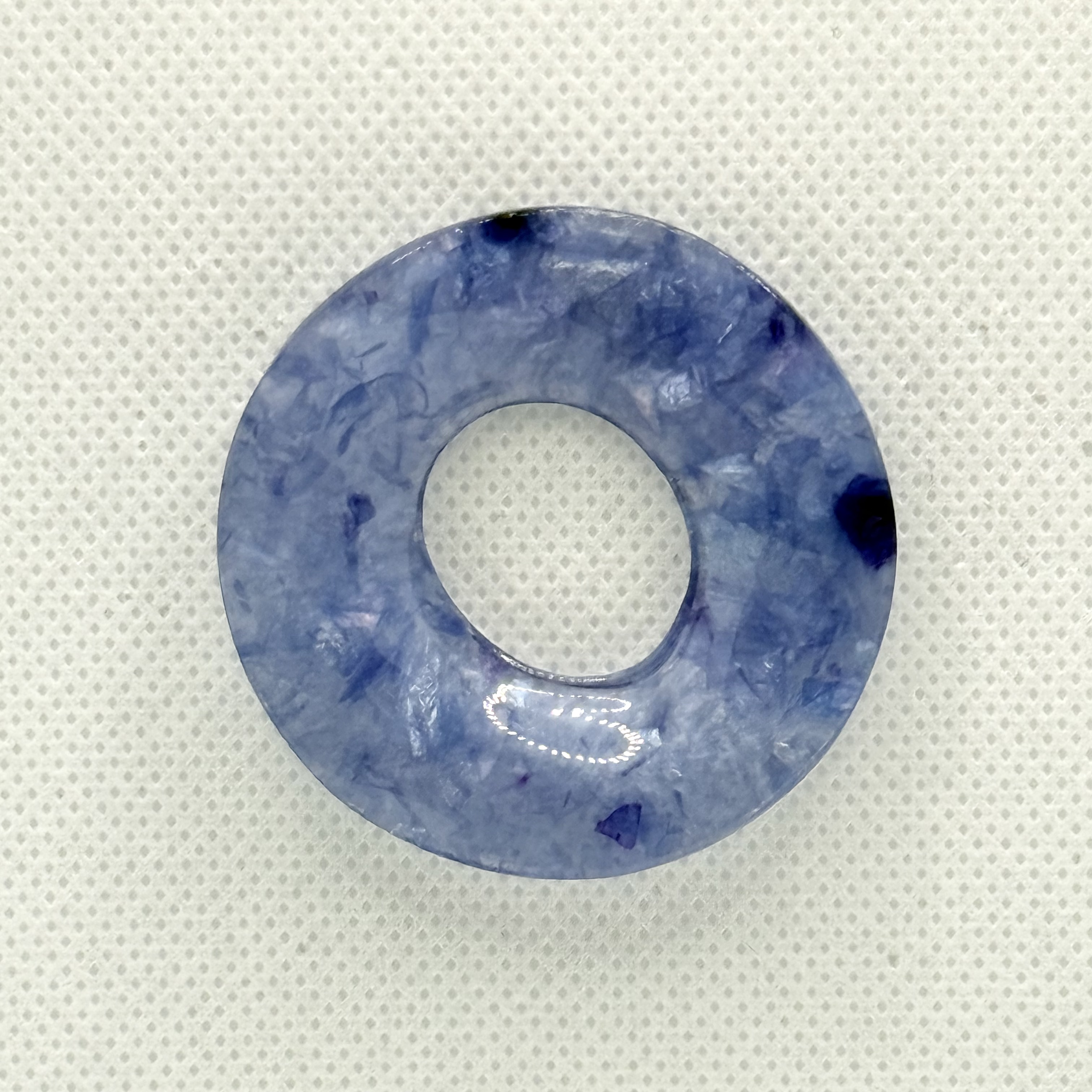 Irregular circular acrylic sheet accessories for earrings detail image 2