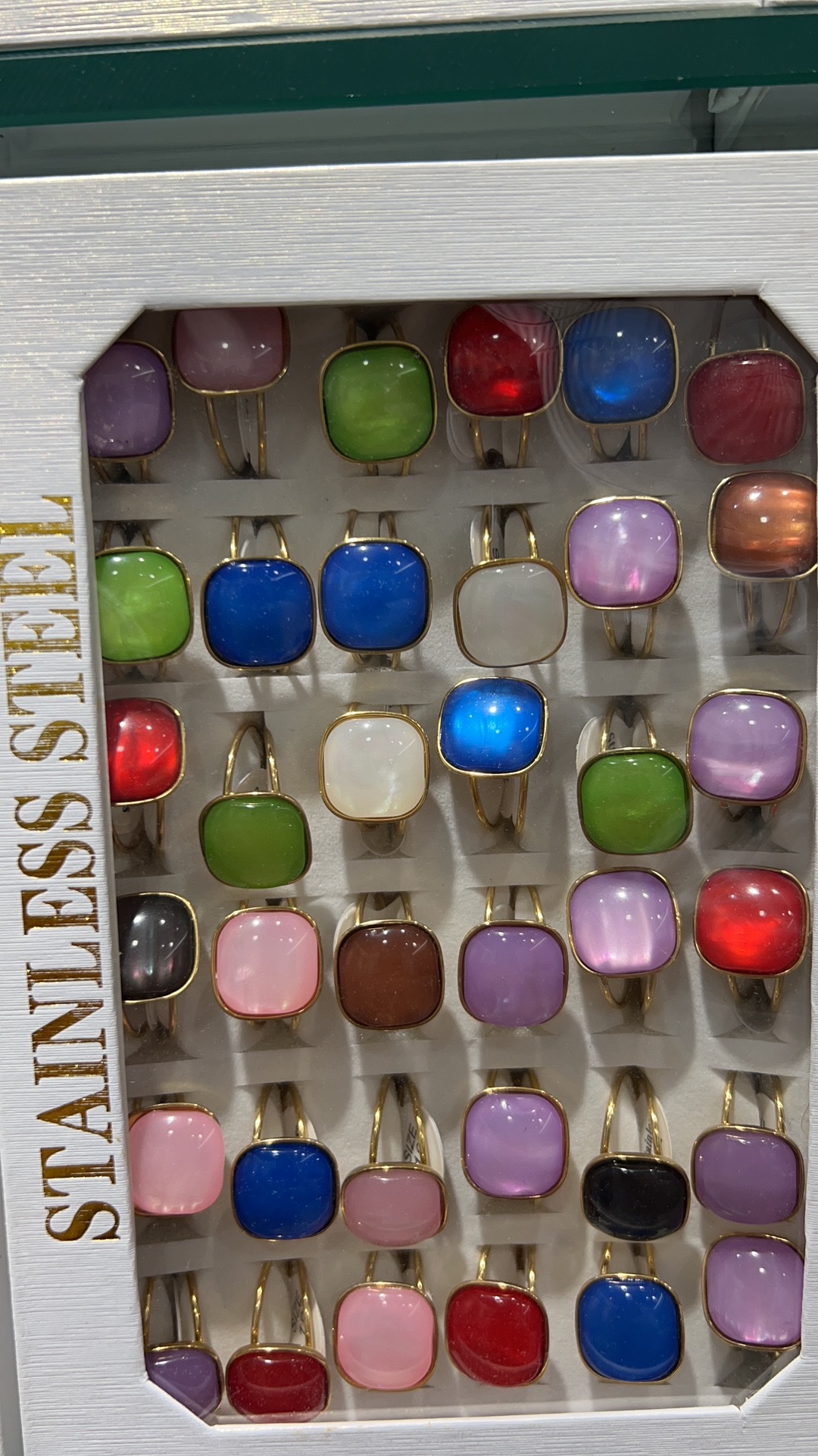 s999足银戒指不锈钢锆石金属戒指托莫桑钻时尚简约百搭款女款男款适配多款戒指尺寸