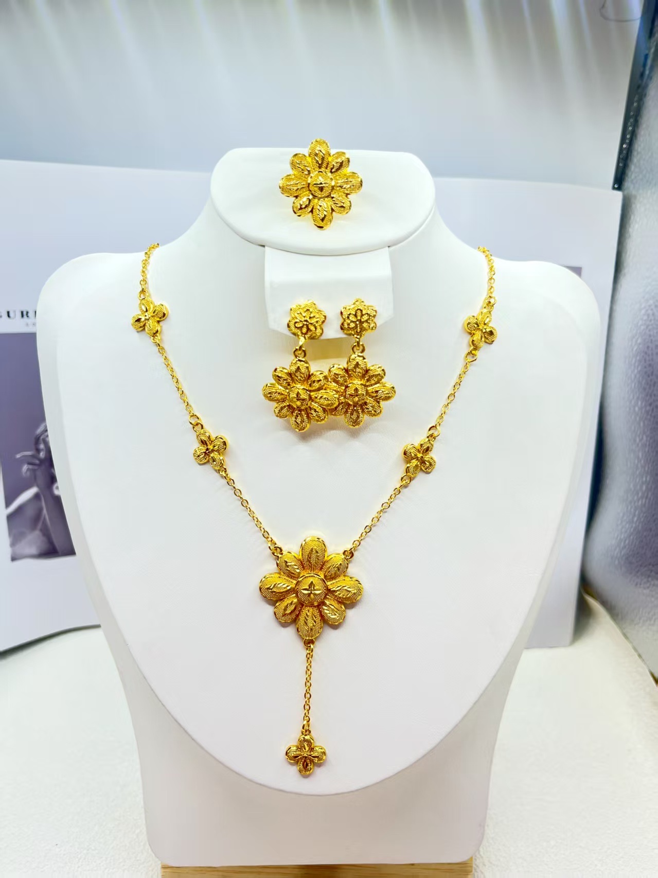 精品套装合金饰品时尚简约百搭女士项链首饰品礼物细节图