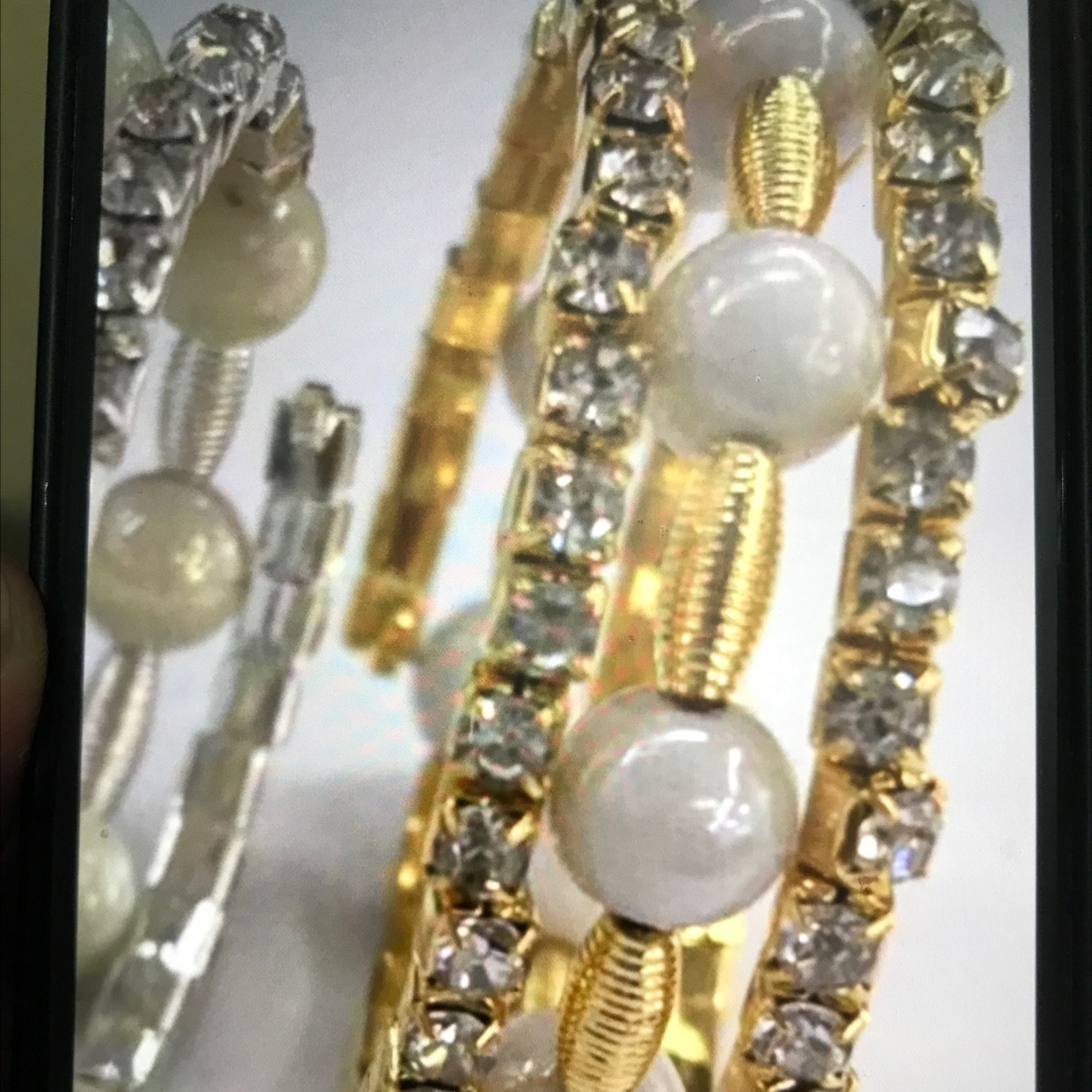 水钻超闪多层手链女新娘轻奢气质简约弹力手镯经典法式饰品手链手串水晶手链产品图