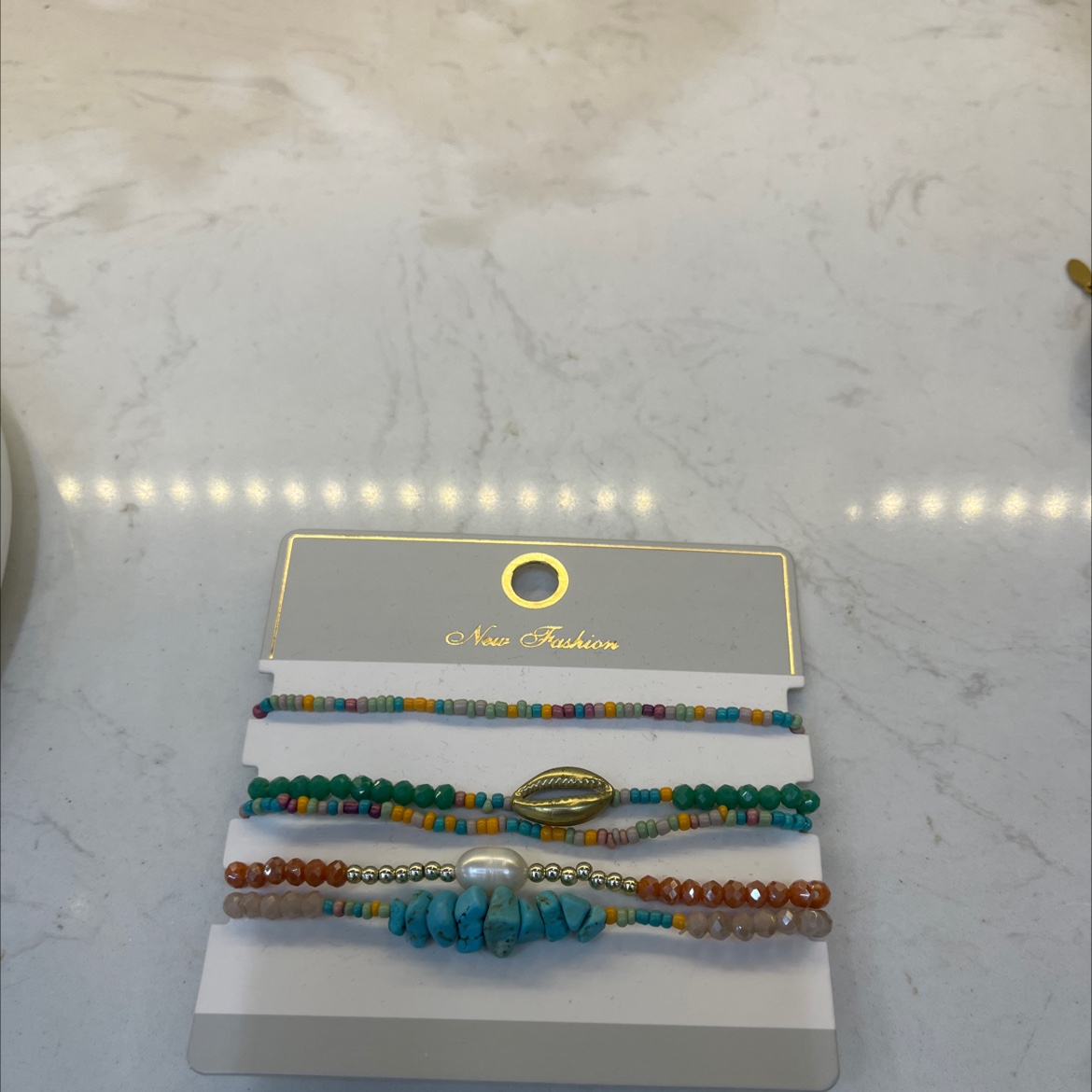Beaded and crystal bracelets are popular in Europe and America. They are fashionable and simple. Women's bracelets are trendy and versatile. They are perfect gifts for your girlfriend detail image 3