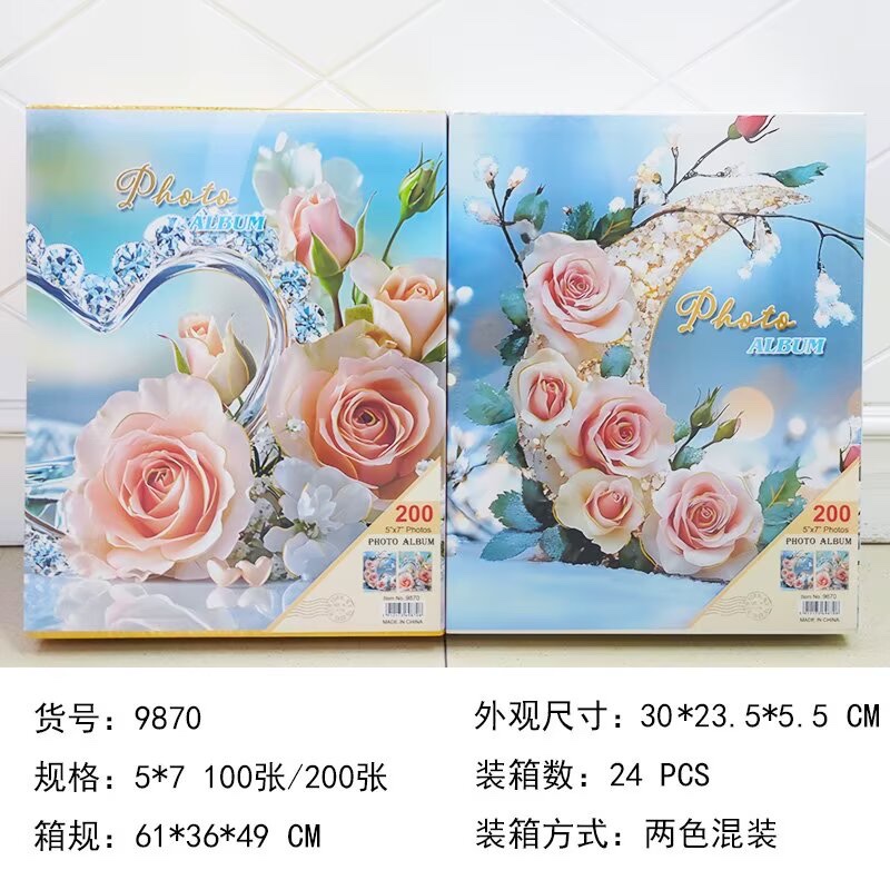 Children's photo album set, multiple types of card album record book, baby growth photo album set, children's photo album set, multiple types to choose from, children's record photo album set, card album, photo album, photo album