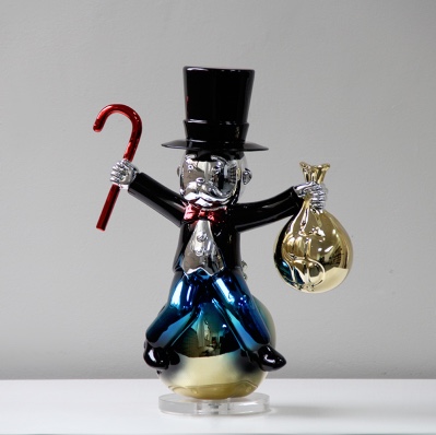 Customized creative electroplated magician decorative ornaments, home resin dolls, festival gifts, resin handicrafts Application Scenario