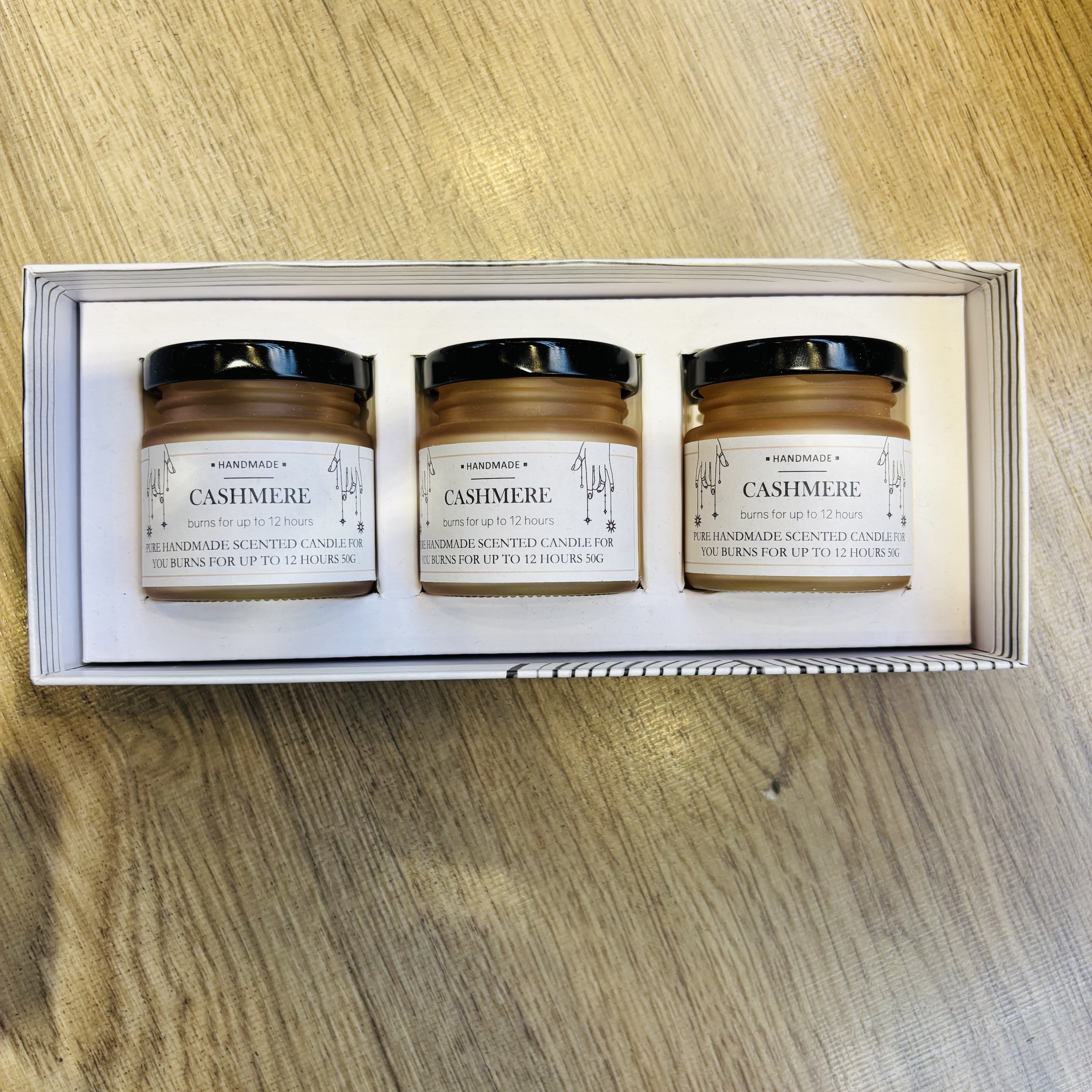 创意玻璃罐香薰蜡 伴手礼蜡烛工艺品现代简约家居装饰品 去烟去甲醛 聚会蜡烛产品图