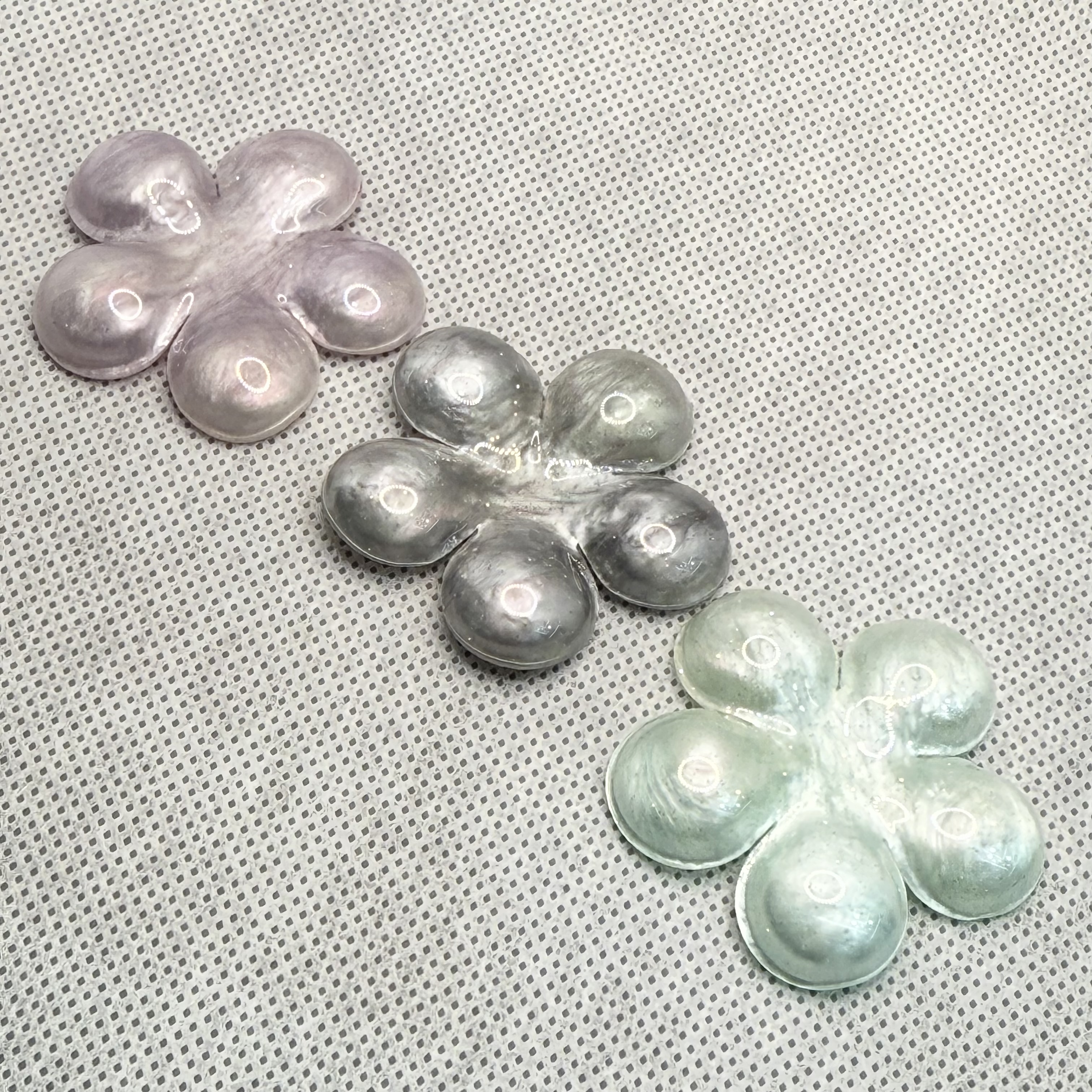 Flower acrylic accessories, earrings, accessories and ornaments detail image 5