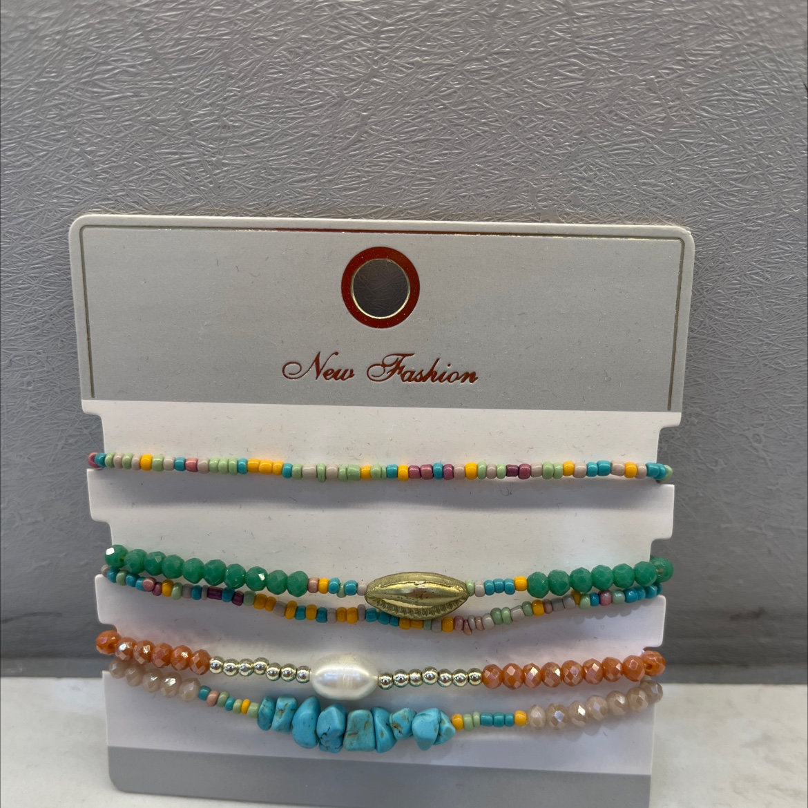 欧美流行串珠手链水晶手链手串饰品时尚简约手链女款潮流百搭送女友礼物