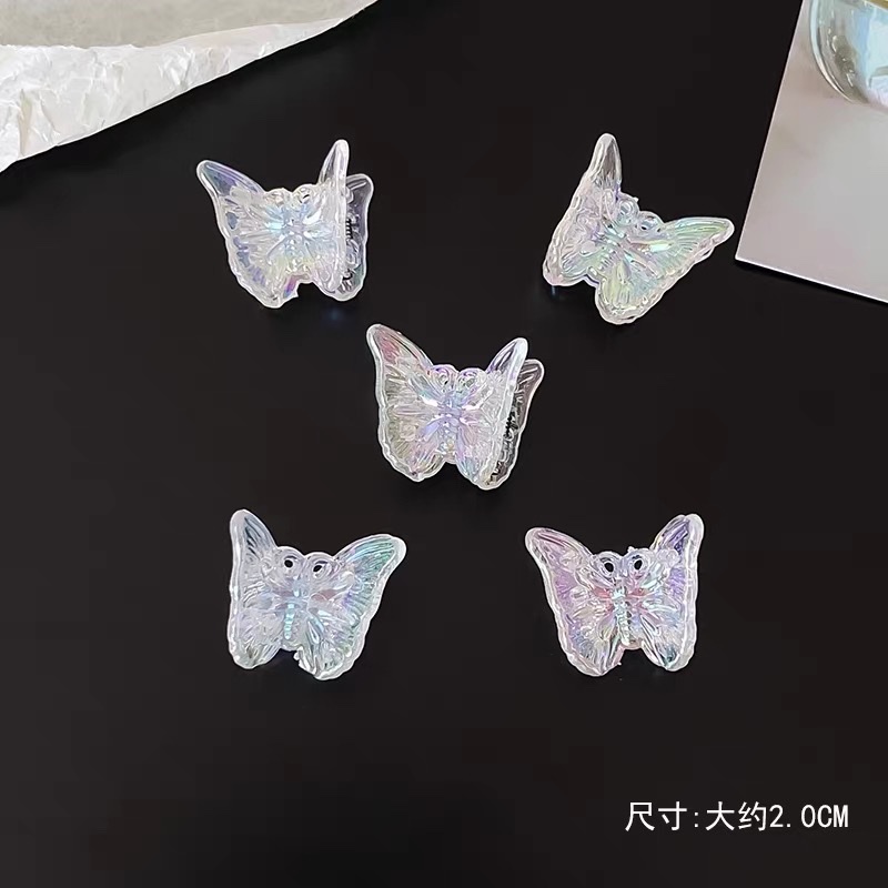 幻彩抓夹小号发夹女公主头发饰2025新款侧边刘海碎发夹子头饰发卡抓夹