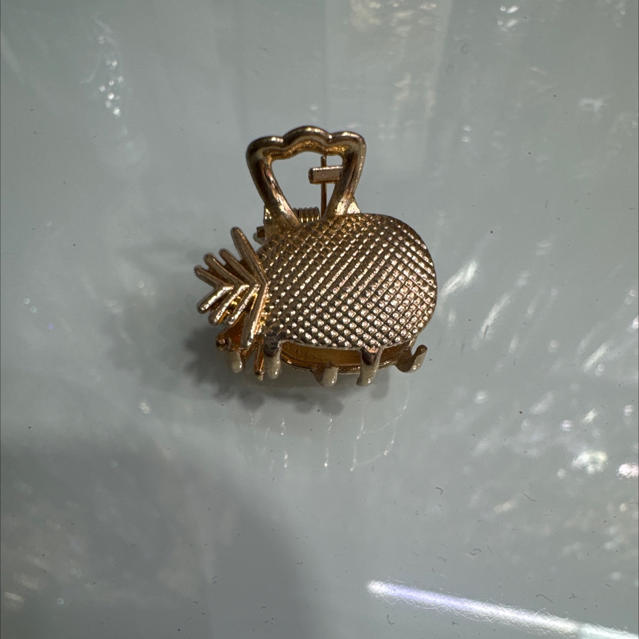 Metal gripper children's hairpin