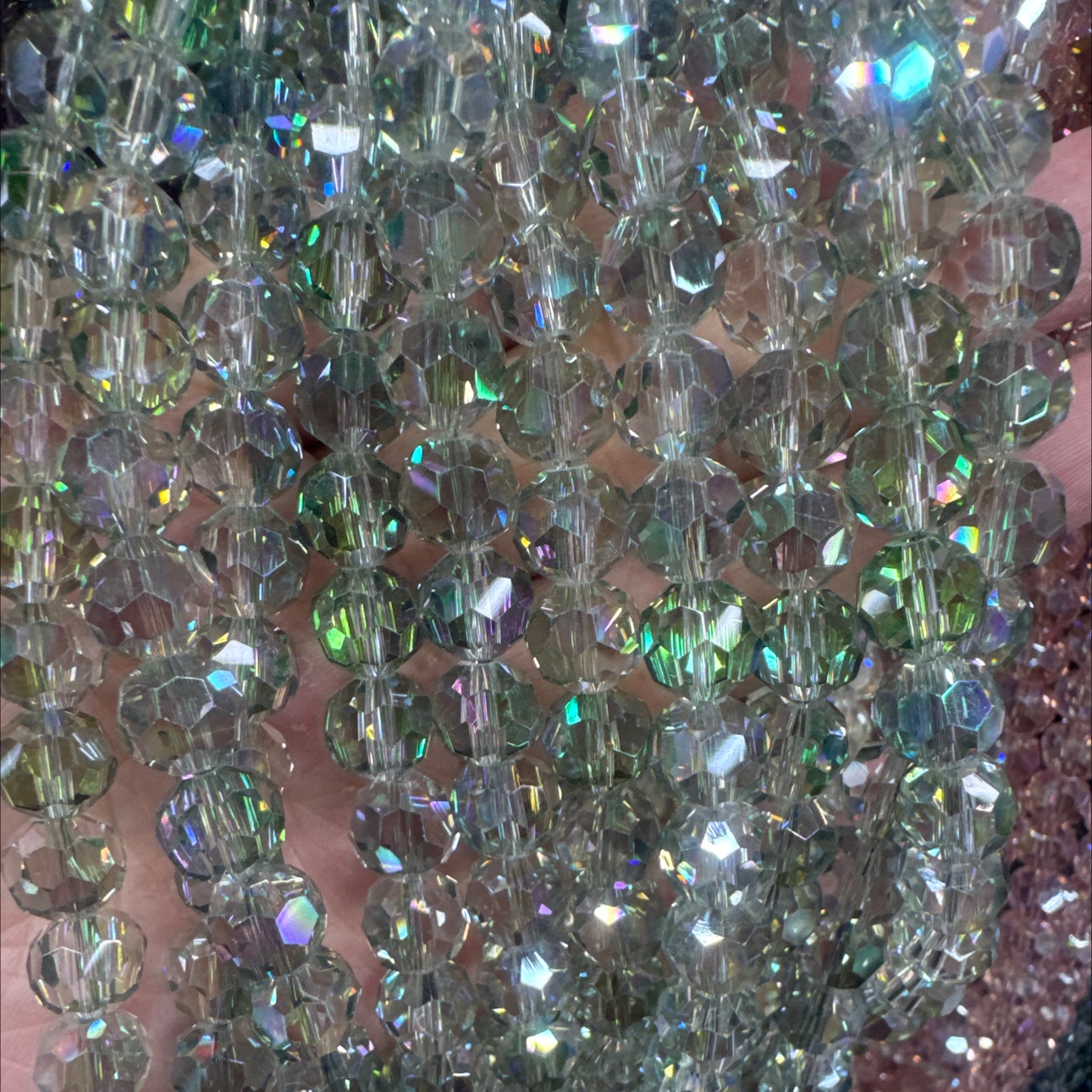 8mm猫猫头diy饰品配件琉璃珠琉璃珠串饰品配件详情图1