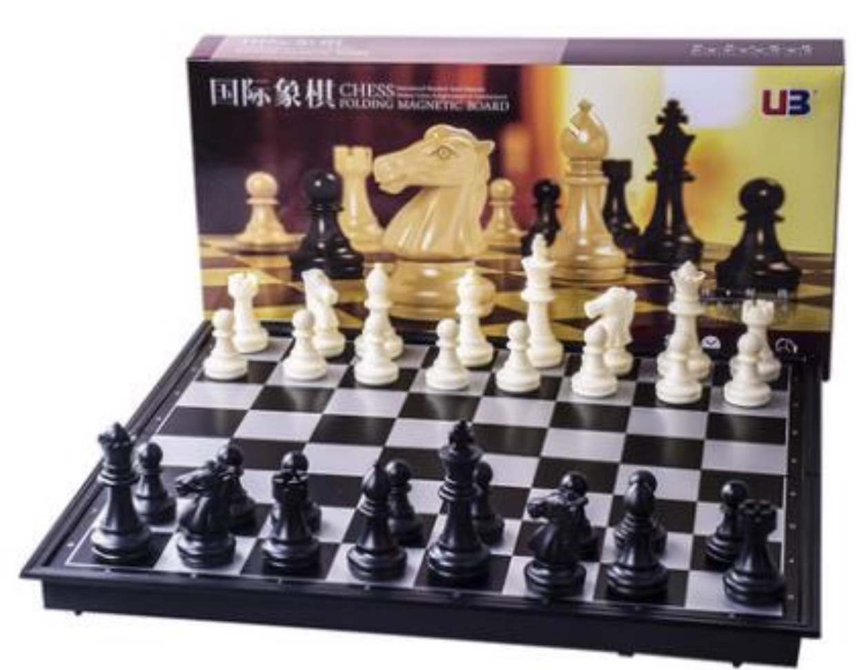 折叠带磁性国际象棋便携式棋盘 立体棋子西洋棋学校象棋，折叠带磁性国际象棋便携式棋盘 立体棋子西洋棋学校象棋国际象棋象棋国细节图
