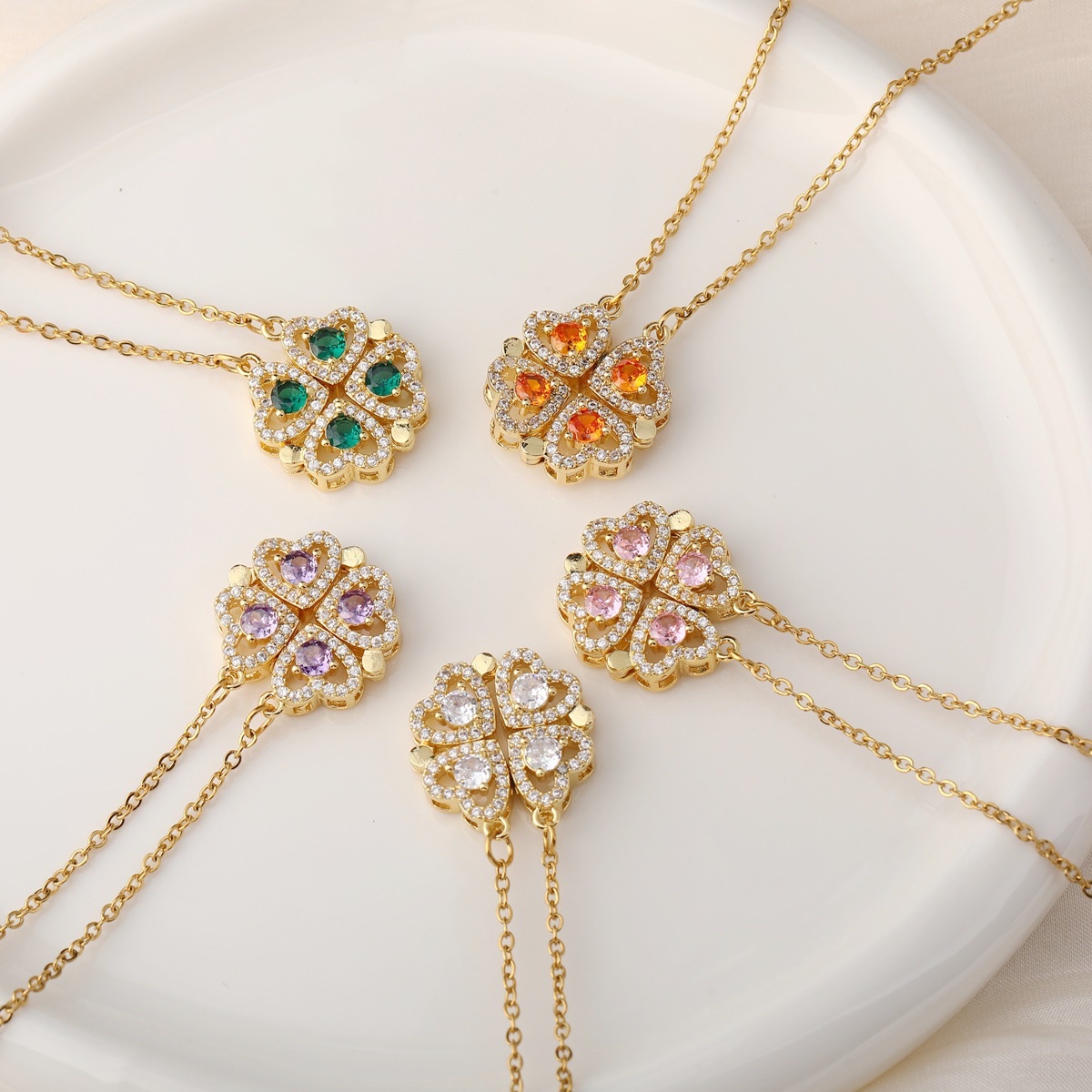 藏传玛瑙锁海螺装饰品淡水珠项链不锈钢吊牌时尚个性配饰