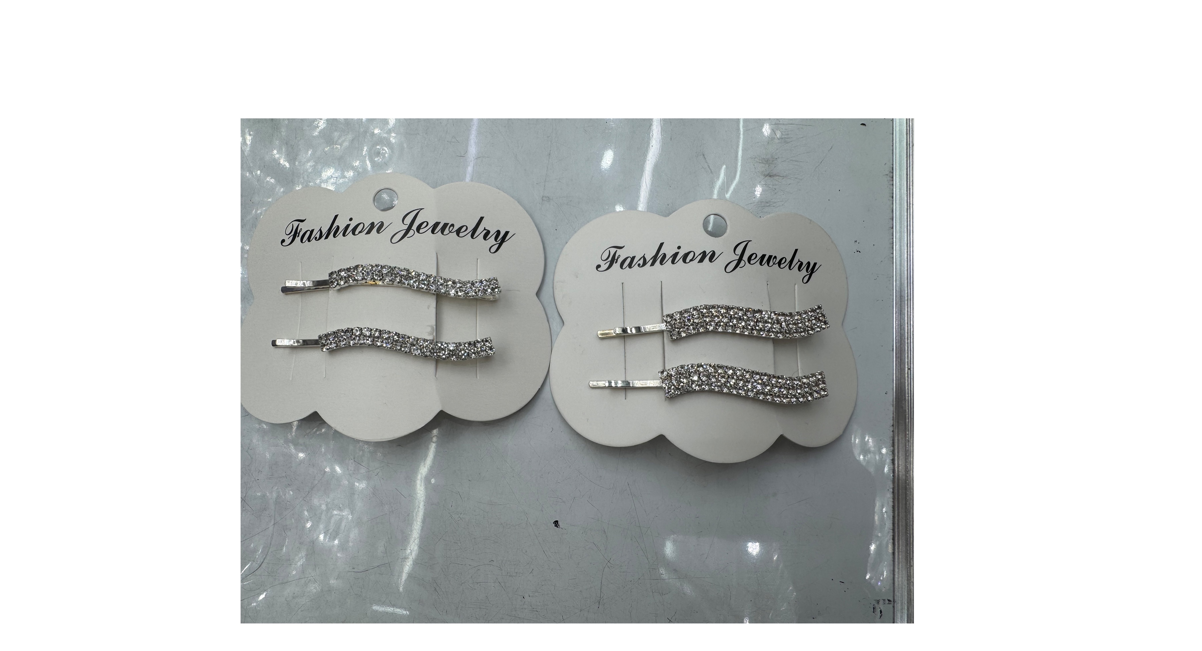 水钻发夹边夹气质简约一字夹刘海优雅百搭盘发少女水晶夹子头饰品