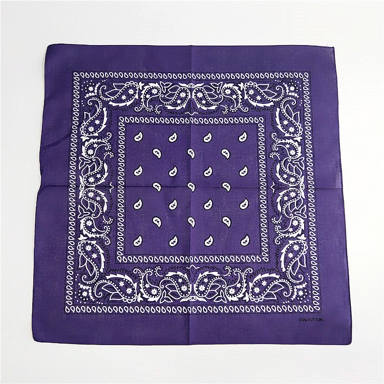 55纯棉小方巾小丝巾女新款春秋夏季时尚百搭韩版头巾工作嘻哈围巾 详情图7