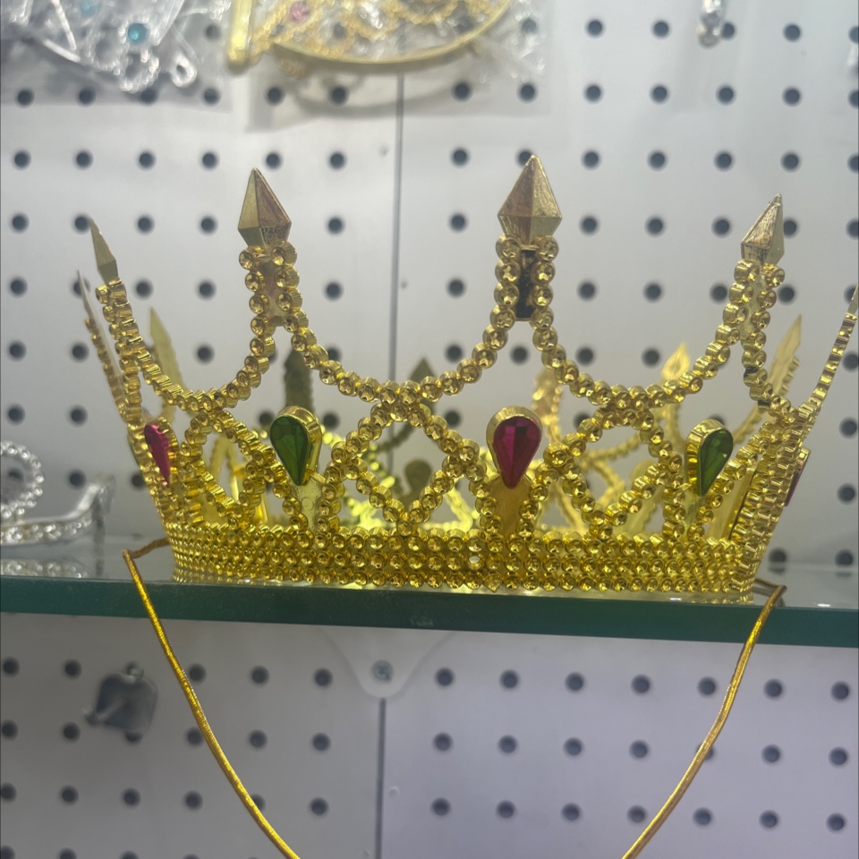 儿童夏季可爱夹子发圈皇冠拇指圈套装儿童发饰宝宝发夹头饰儿童皇冠详情图2