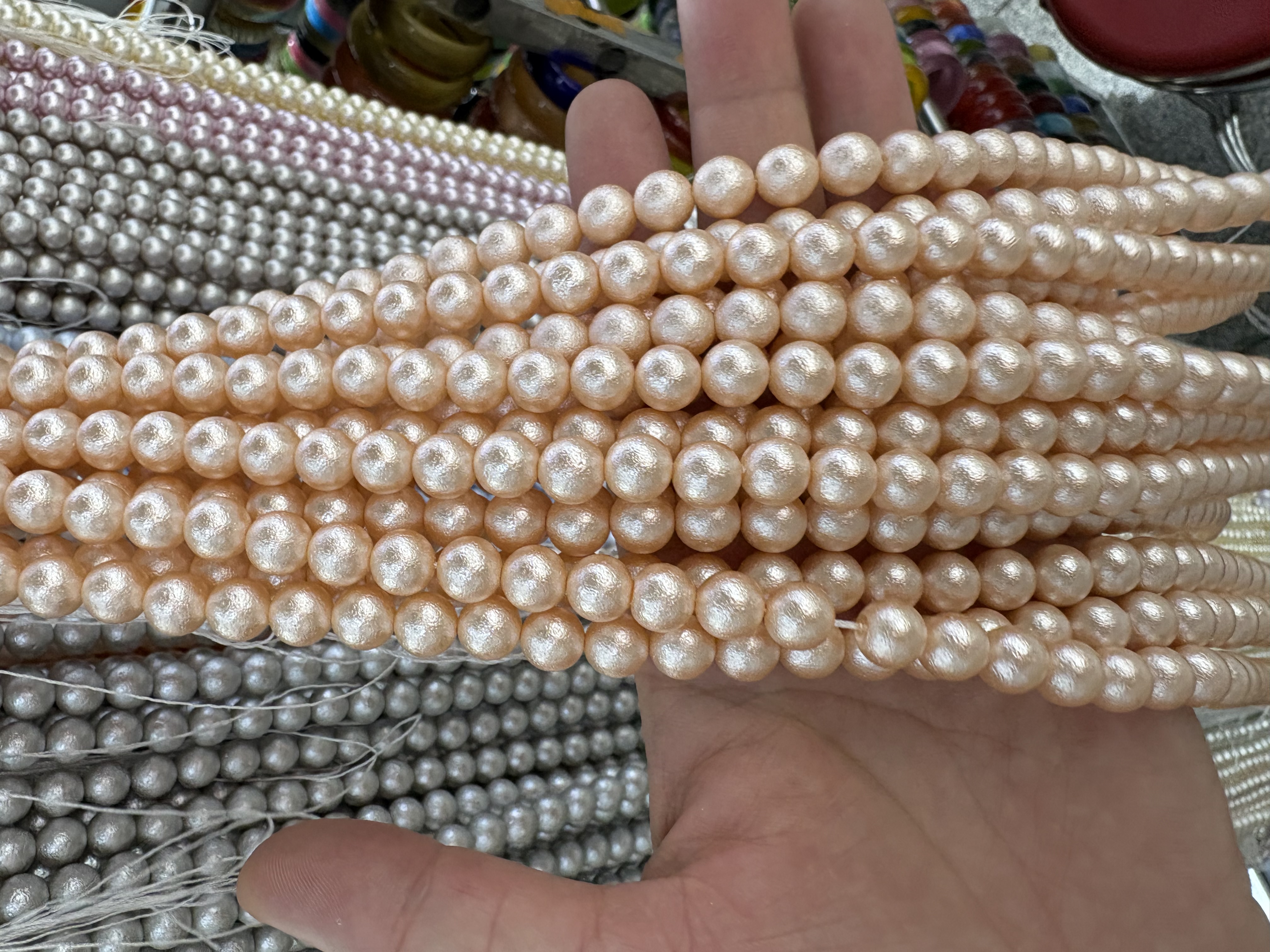Handmade DIY jewelry accessories, high-quality multi-color jewelry materials, beads and pearls Item Picture