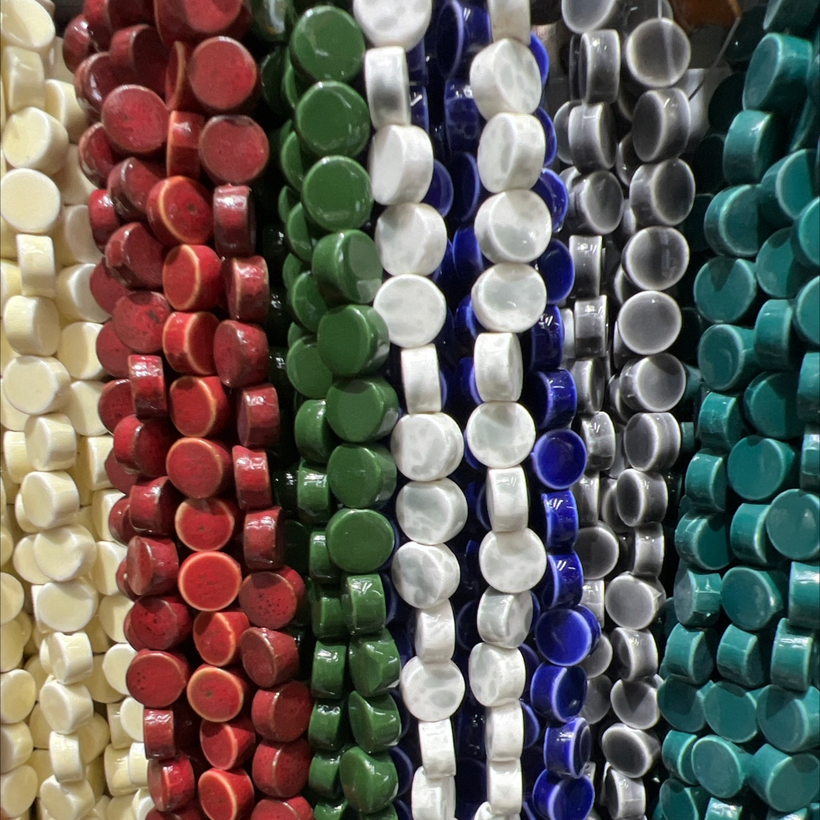 厂家直销陶瓷圆珠异形珠手工diy散珠珠子手链项链手机链