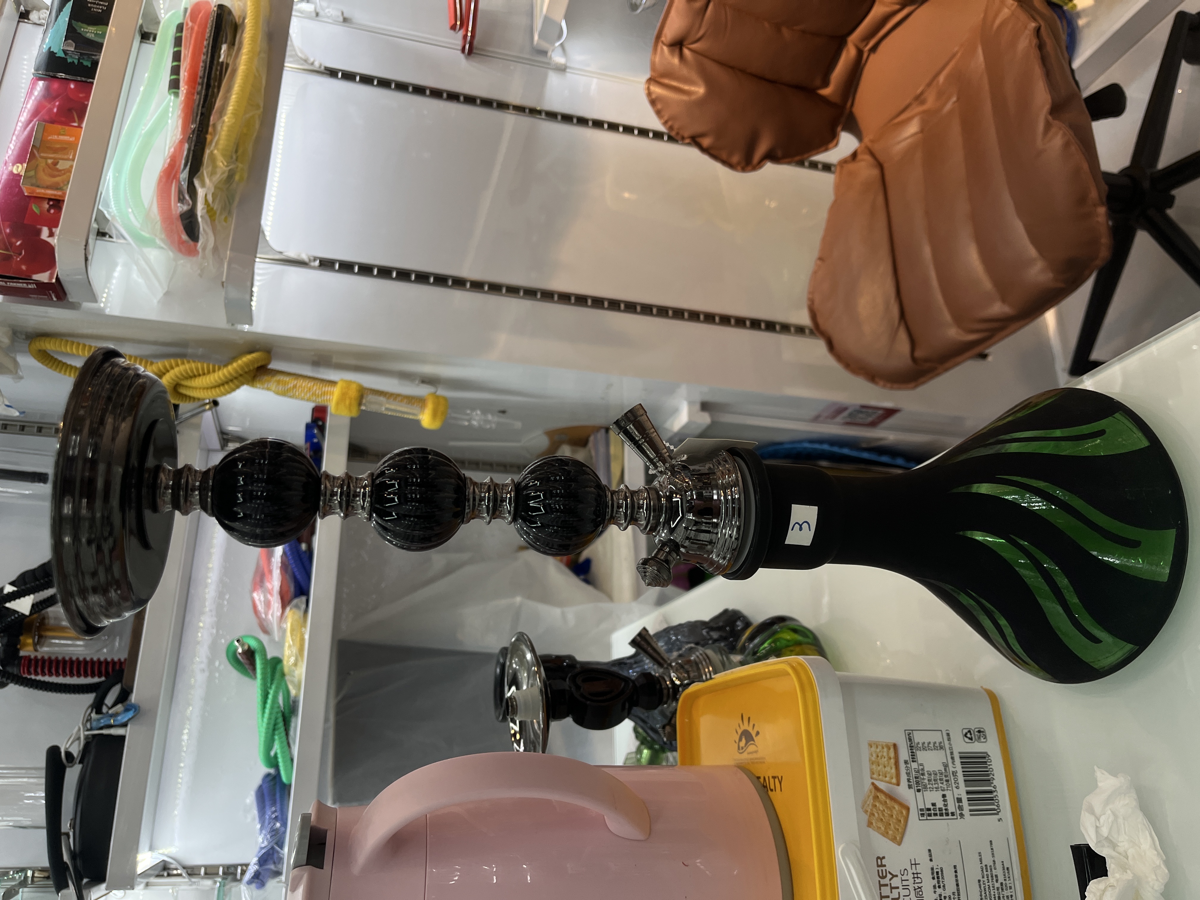 水烟阿拉伯速燃炭左轮火炮水烟箔烟具配件耐高温耐用适用多款水烟烟具