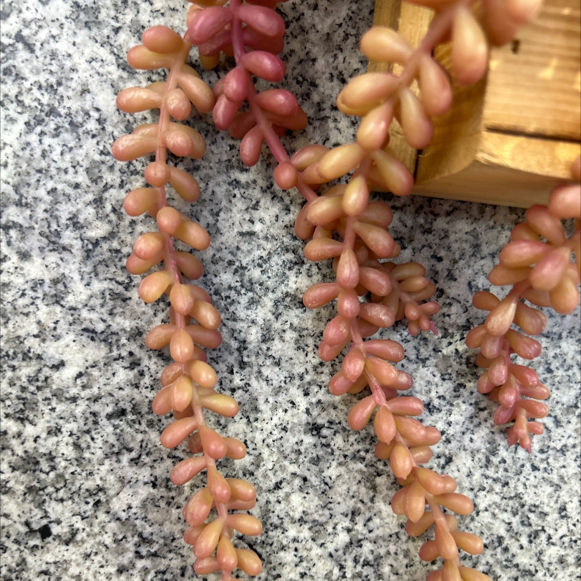 Lover's Tears Lavender artificial Plant Pendant detail image 3