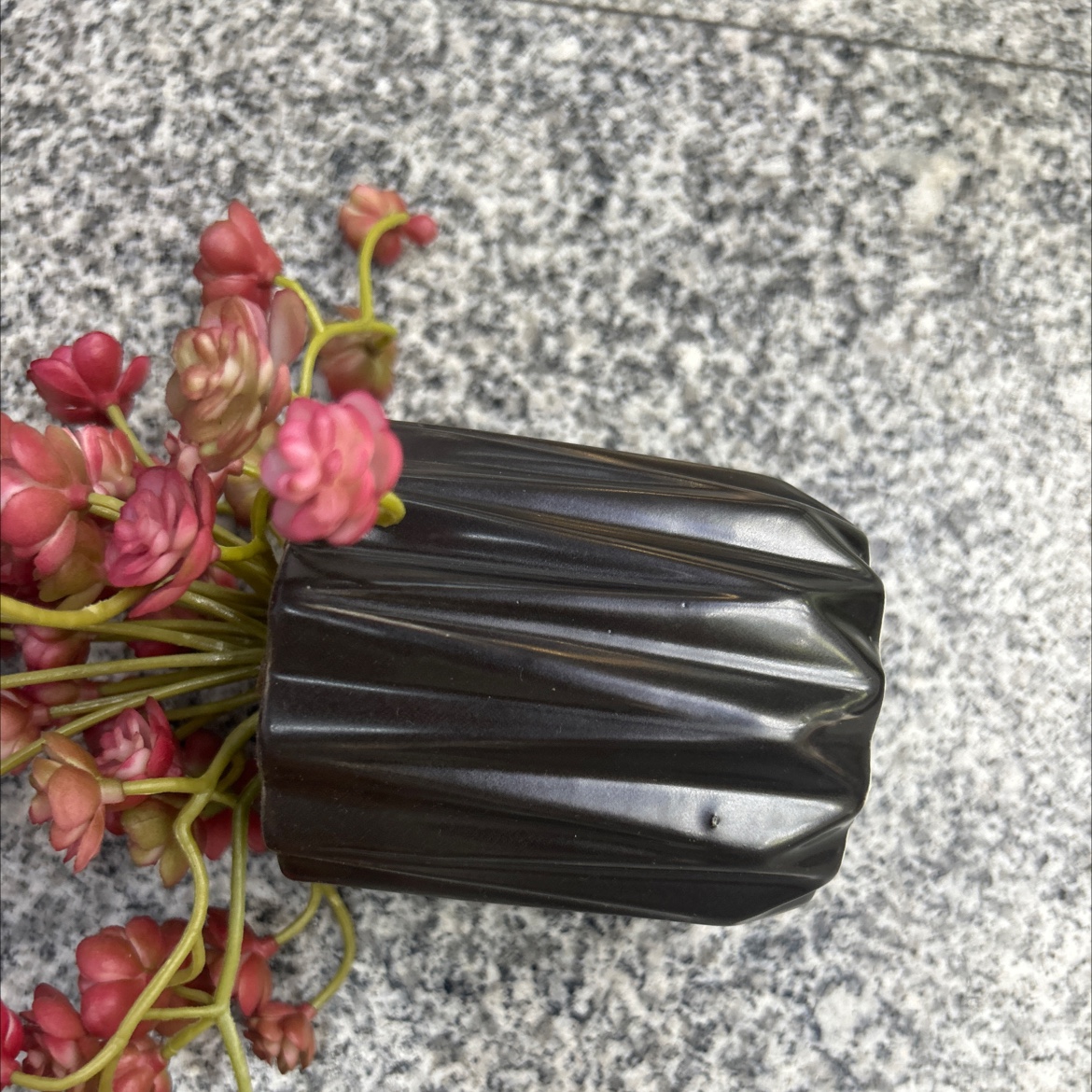 仿真盆栽实物图