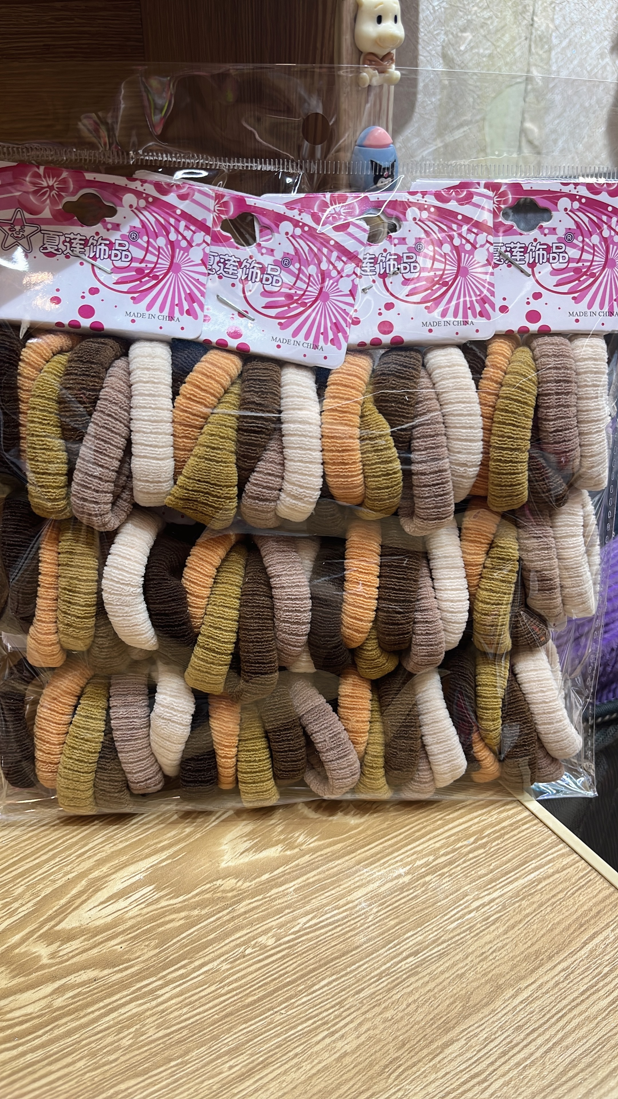 樱桃发绳女士儿童拼接韩版简约时尚头饰发饰头绳发饰品