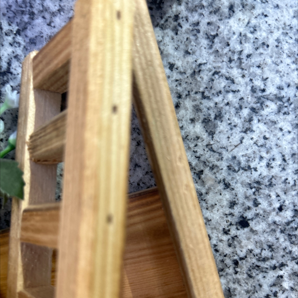 Lover's Tears Lavender artificial Plant Pendant detail image 4