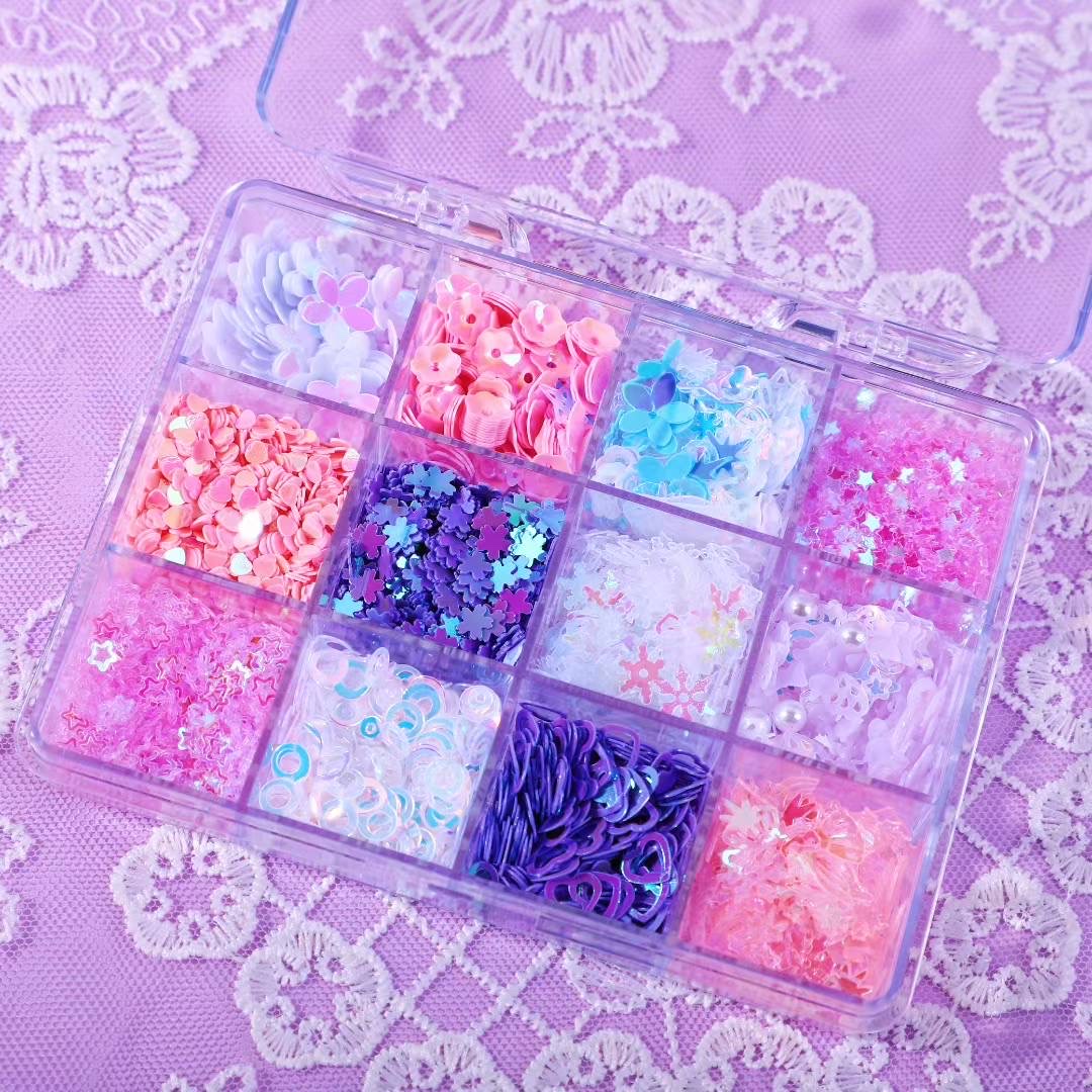 珠片面亚克力花片亮片配件亮片软布料珠片辅料装饰材料多色可选详情图6