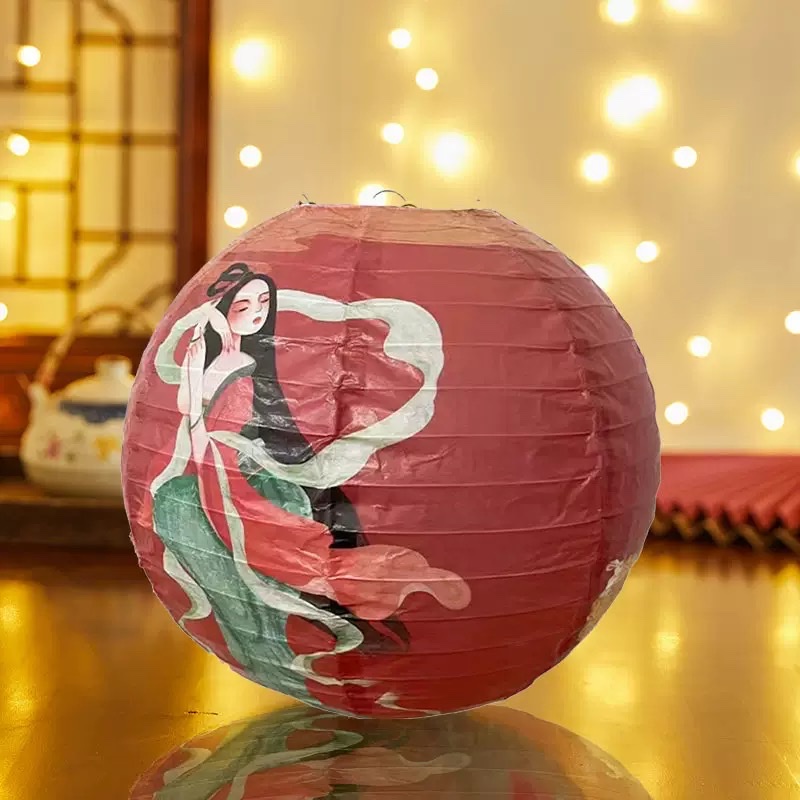 New Mid-Autumn Festival lanterns with traditional Chinese style decoration, festive atmosphere, Chinese-style hanging ornaments, children's hand-held props, and ancient Chinese style Application Scenario