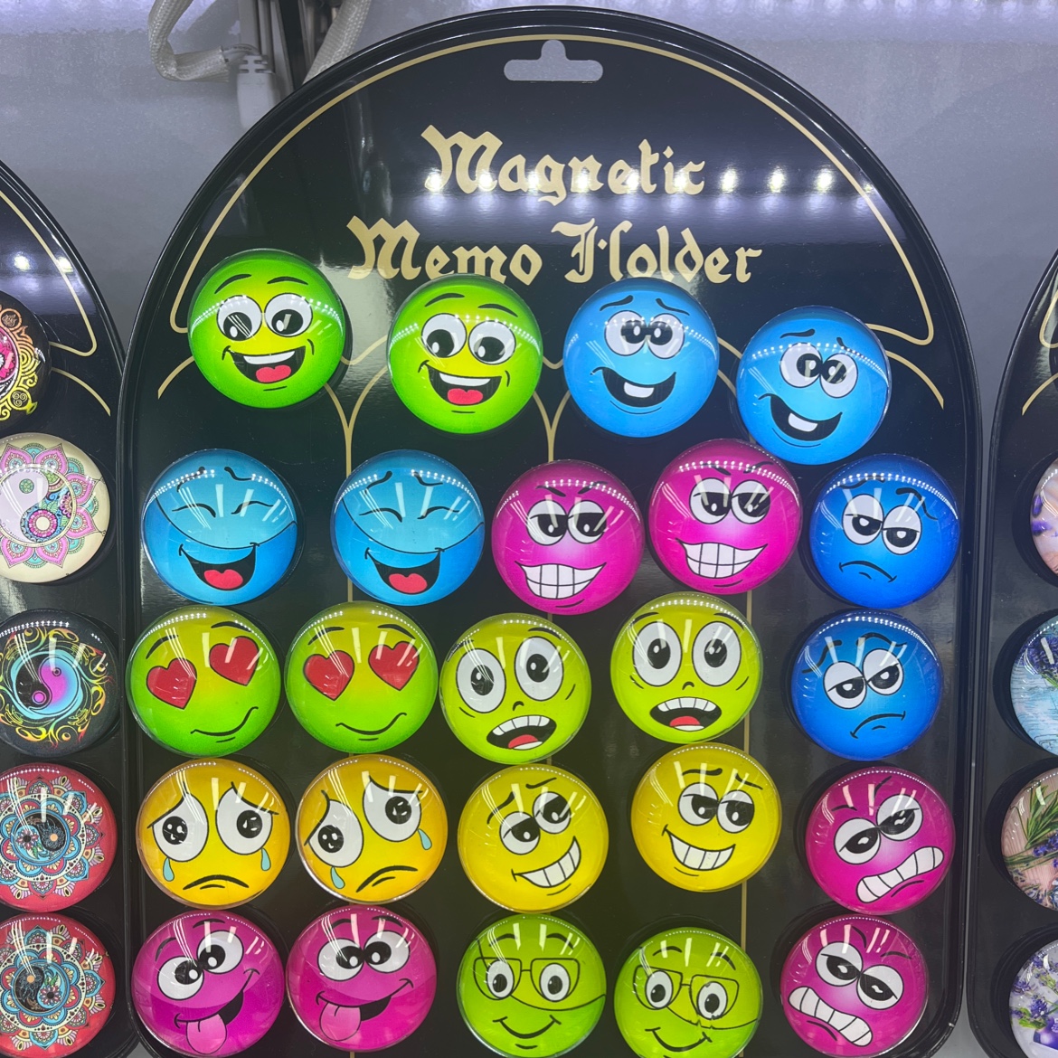 笑脸玻璃冰箱贴景区热门玻璃冰箱贴来图定做4cm中型尺寸圆形冰箱贴玻璃